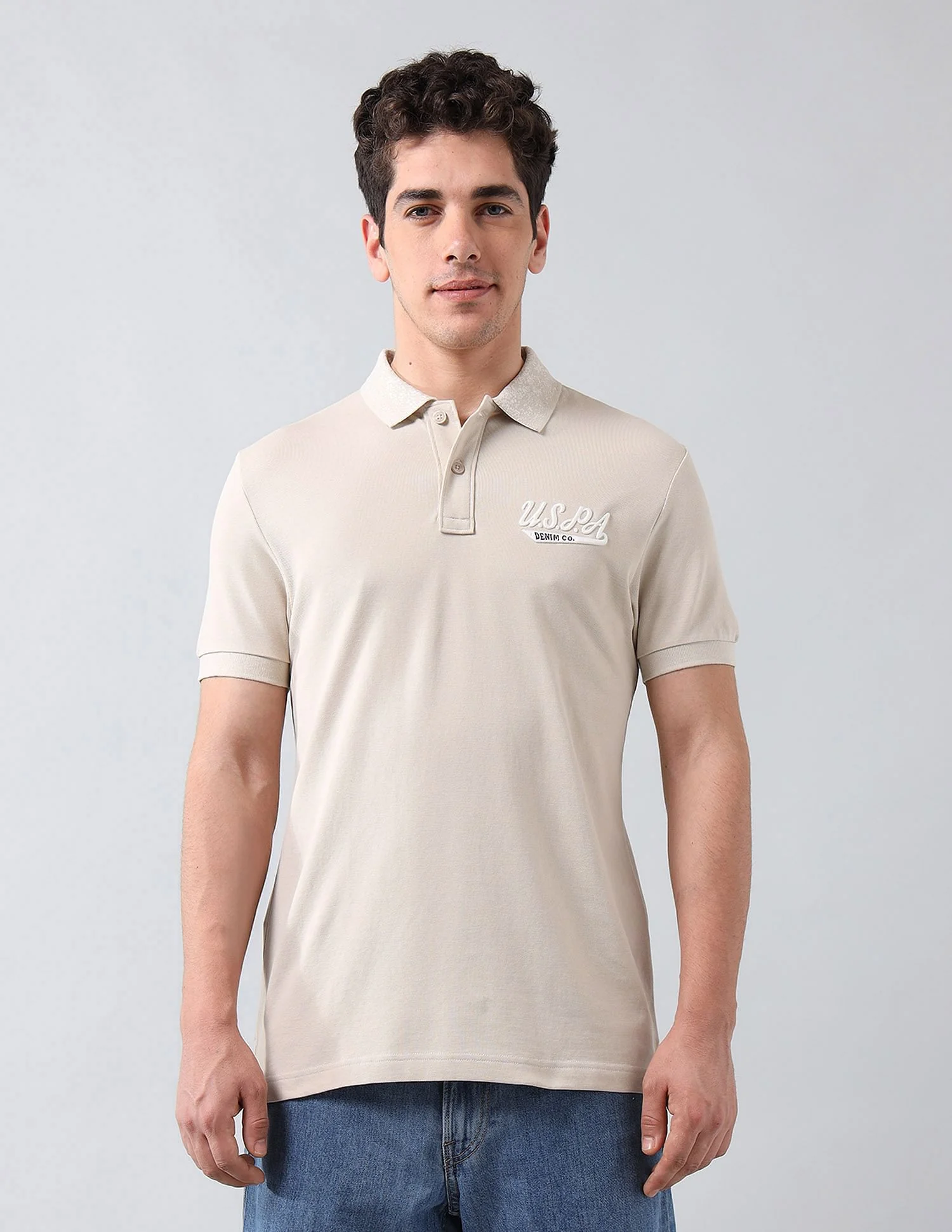 Muscle Fit Pure Cotton Polo Shirt - Image 6