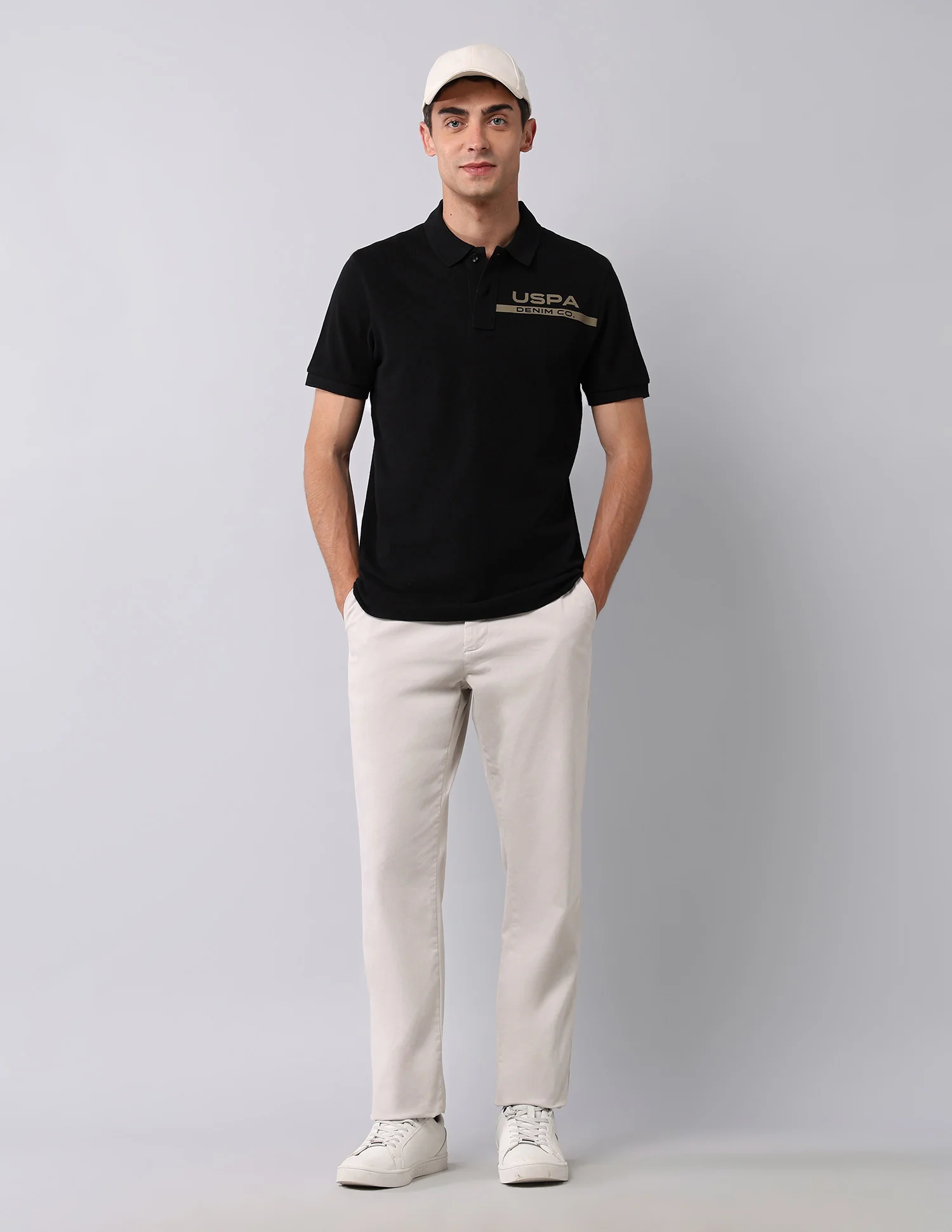 Muscle Fit Pure Cotton Polo Shirt - Image 3