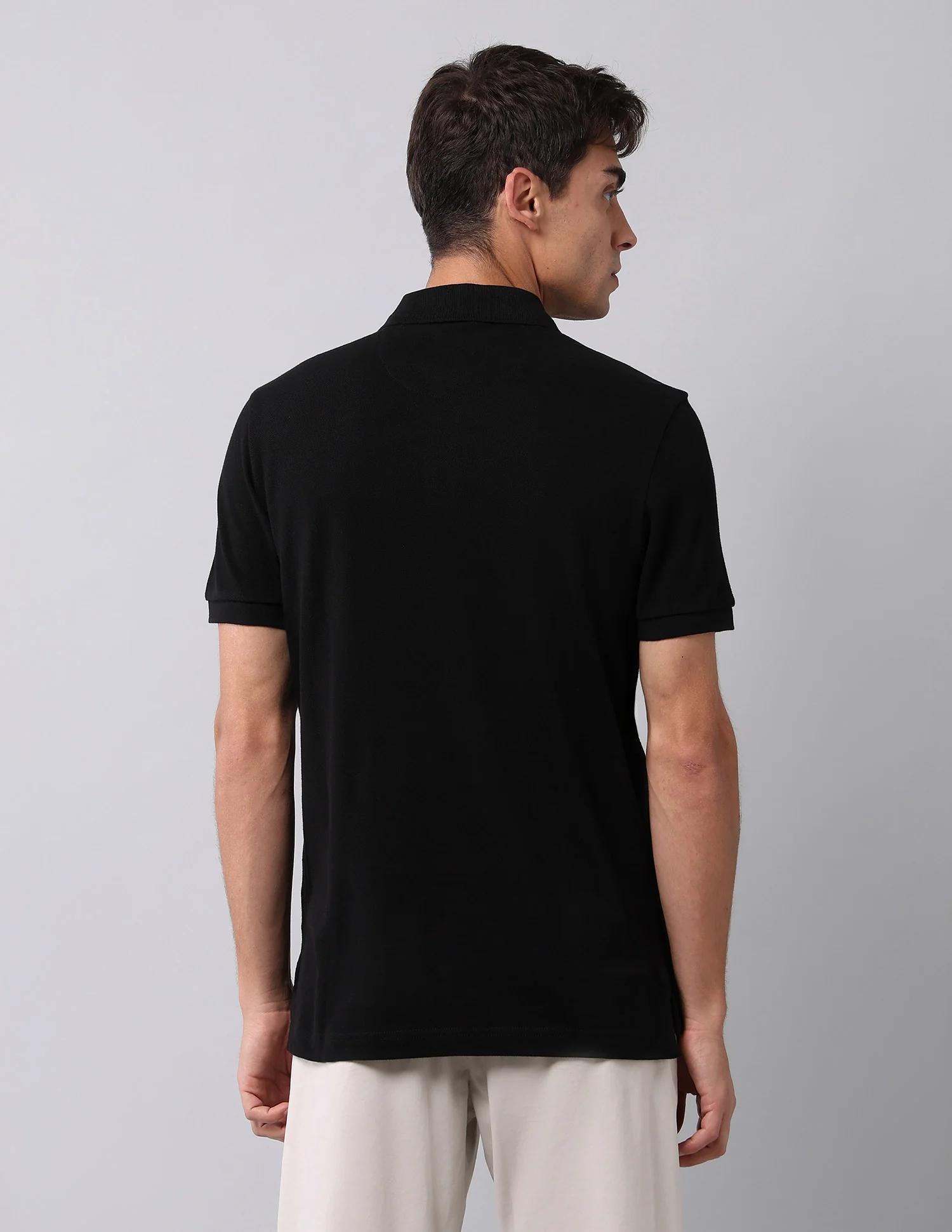 Muscle Fit Pure Cotton Polo Shirt - Image 5