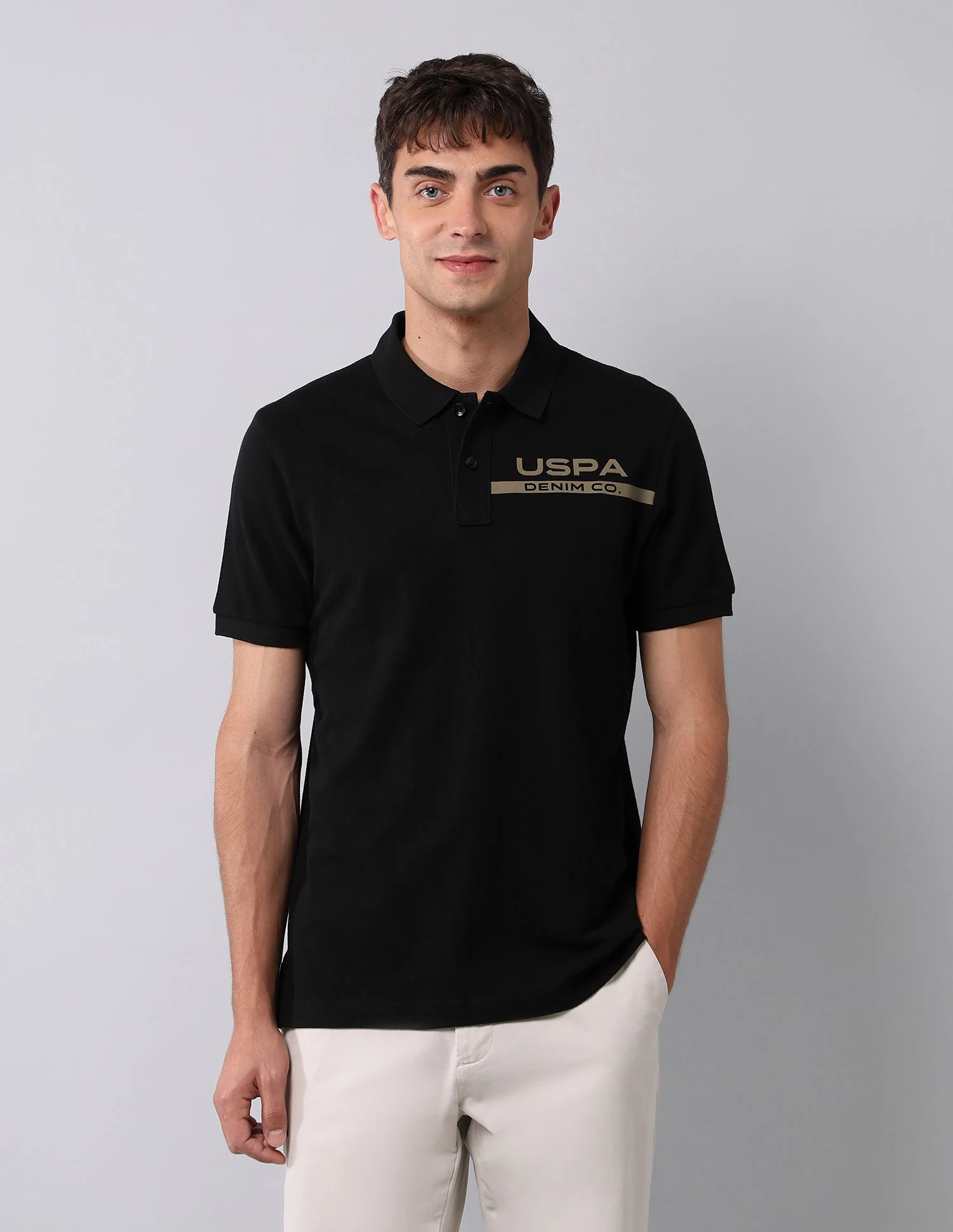 Muscle Fit Pure Cotton Polo Shirt - Image 6
