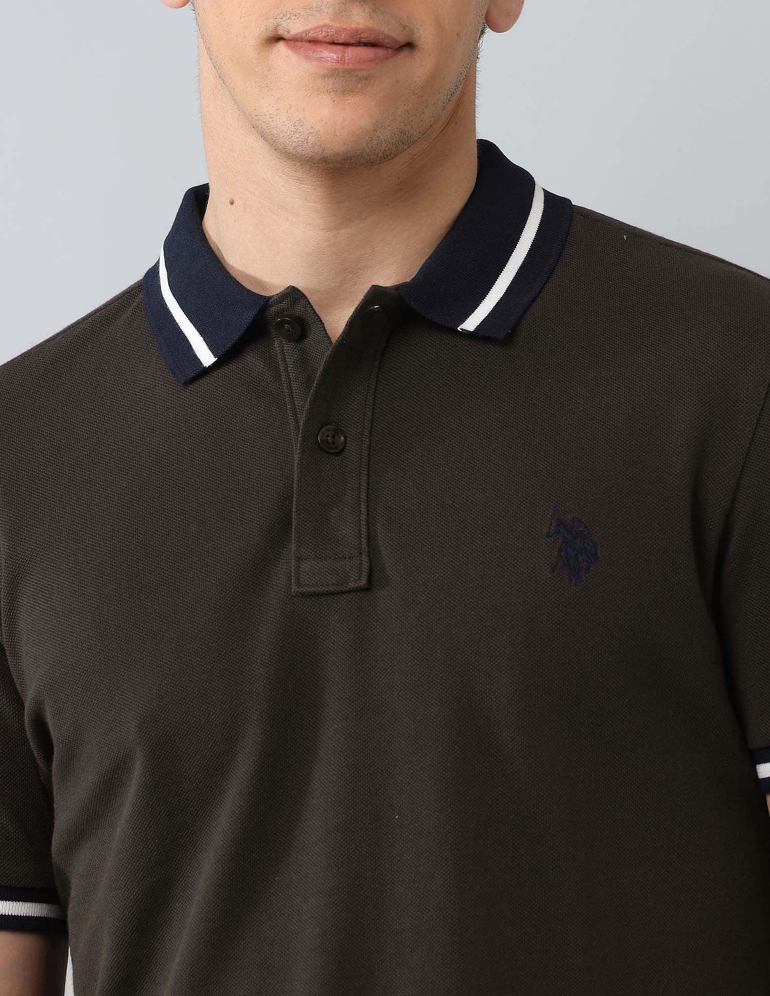 Muscle Fit Solid Polo Shirt - Image 7