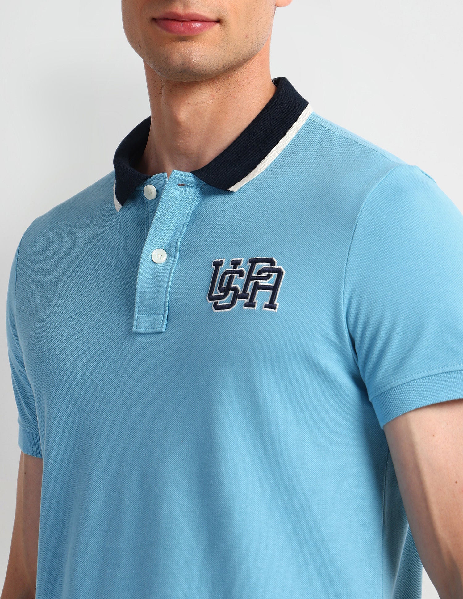 Muscle Fit Solid Polo Shirt - Image 7