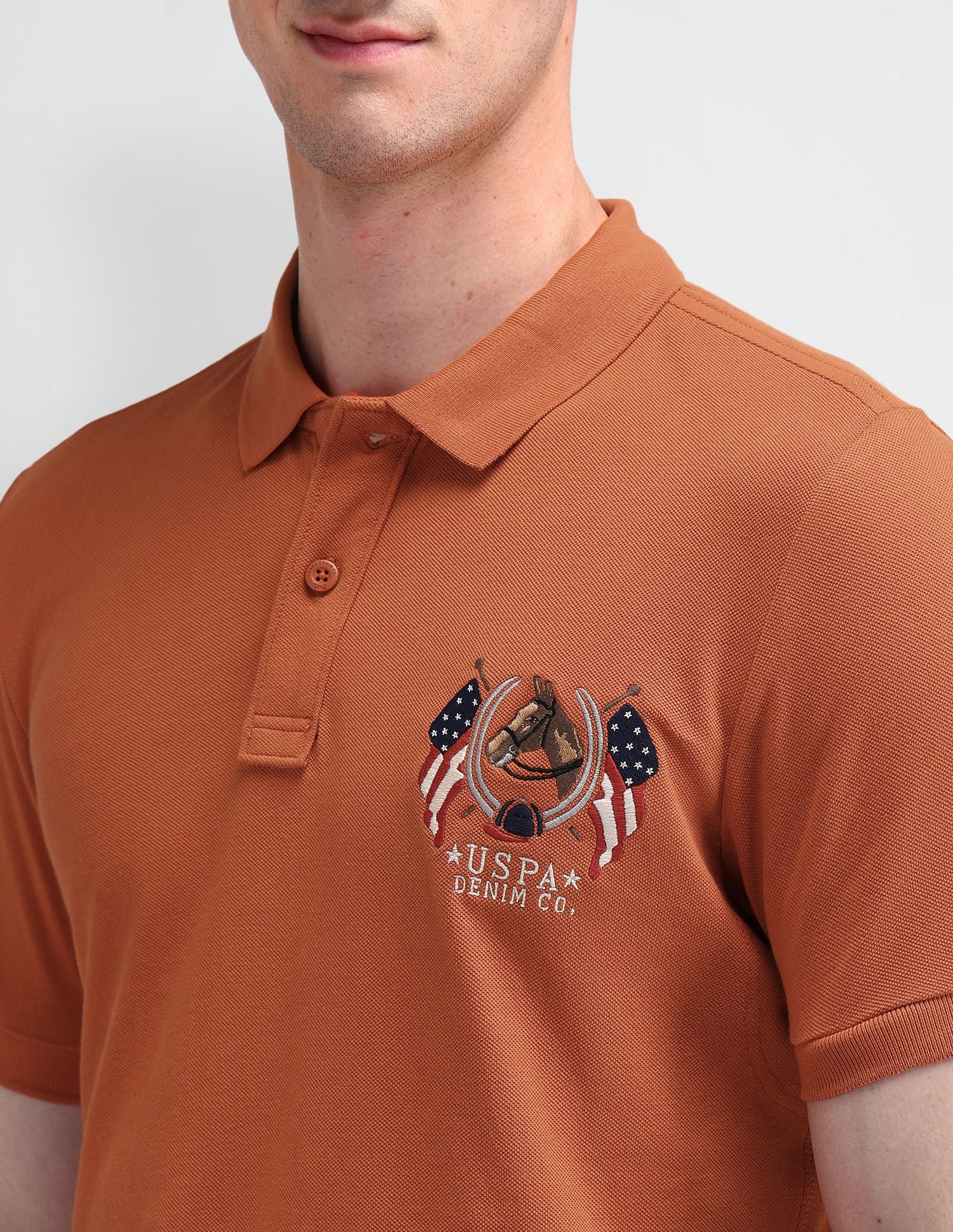 Muscle Fit Solid Polo Shirt - Image 7