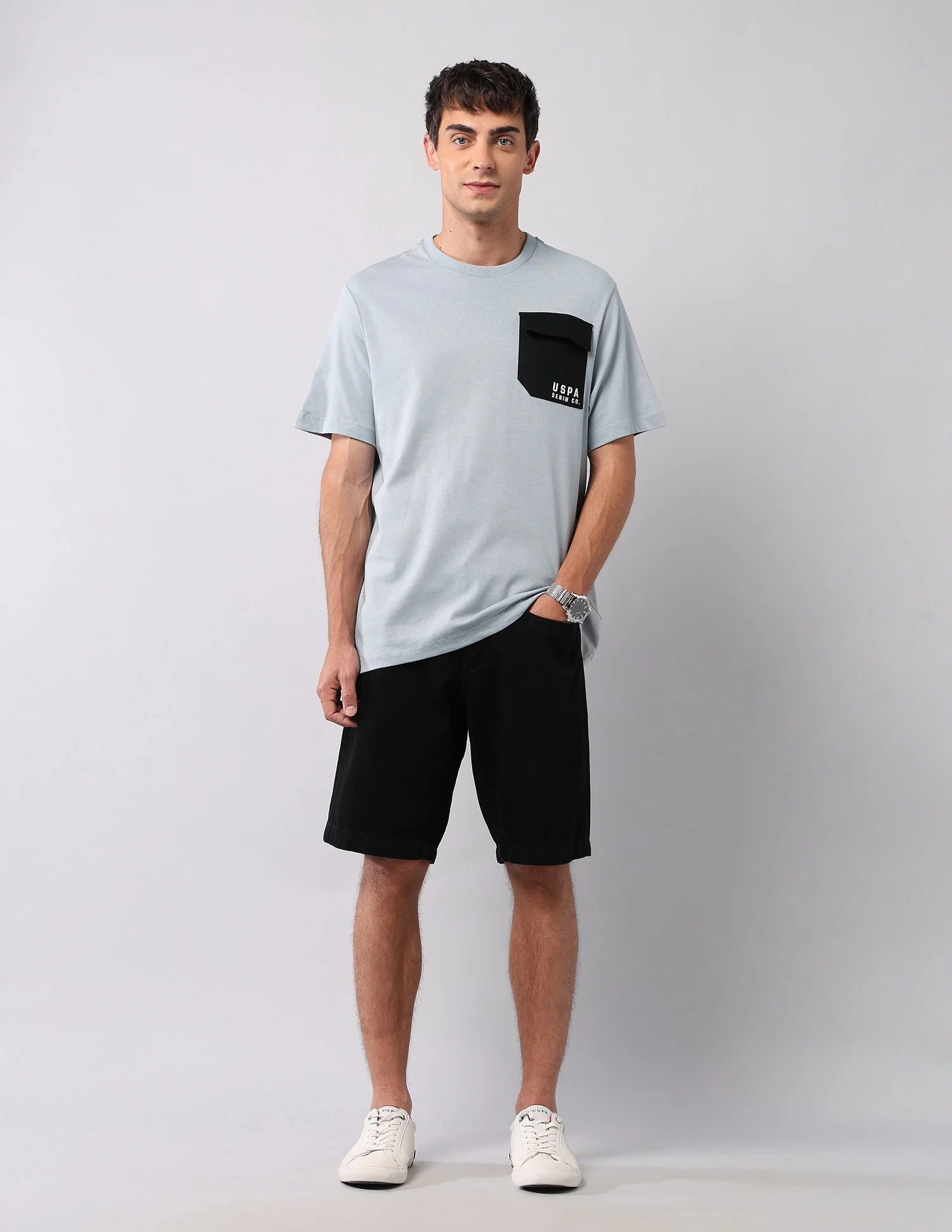 Muscle Fit Solid T-Shirt - Image 3