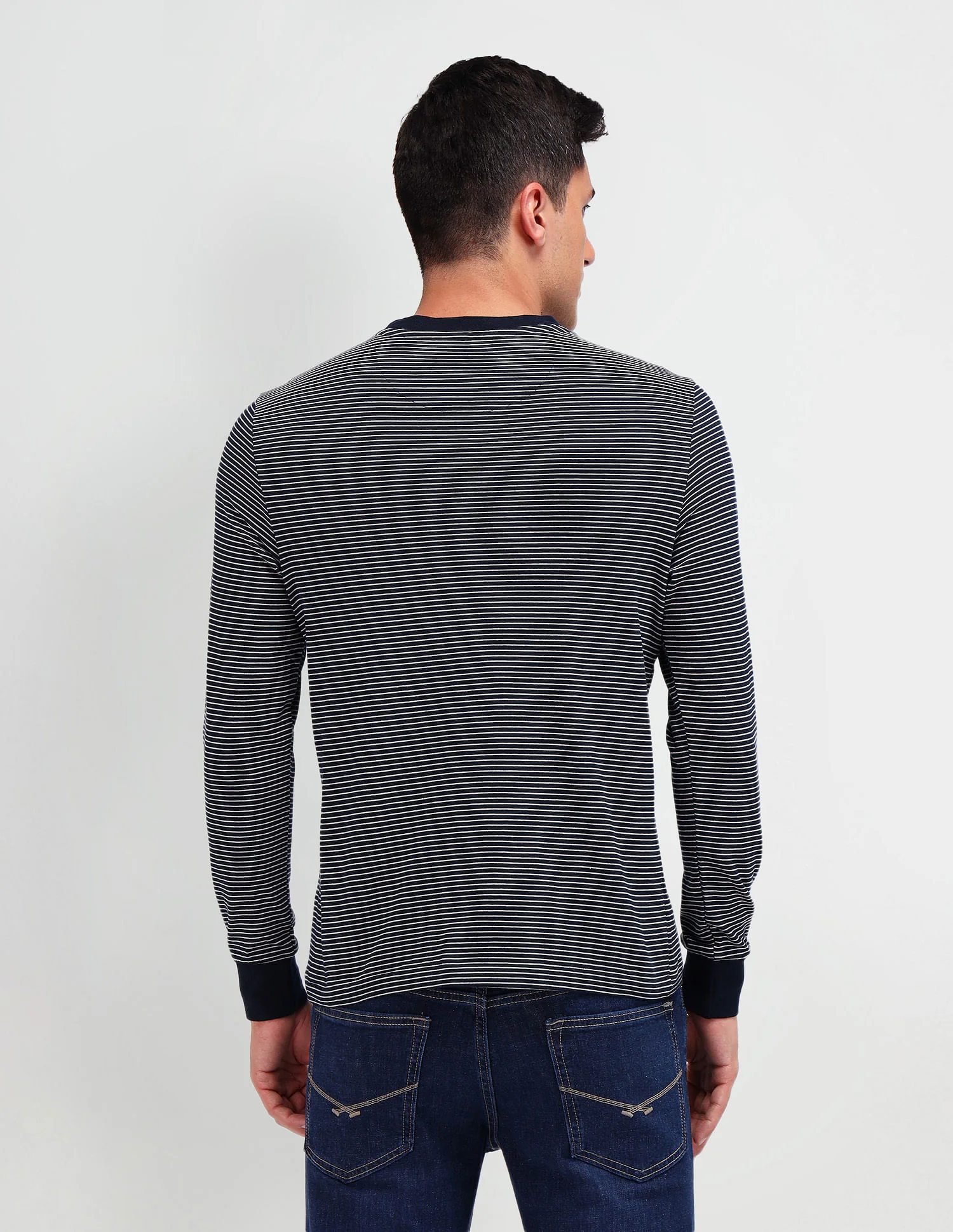 Muscle Fit Striped T-Shirt - Image 5