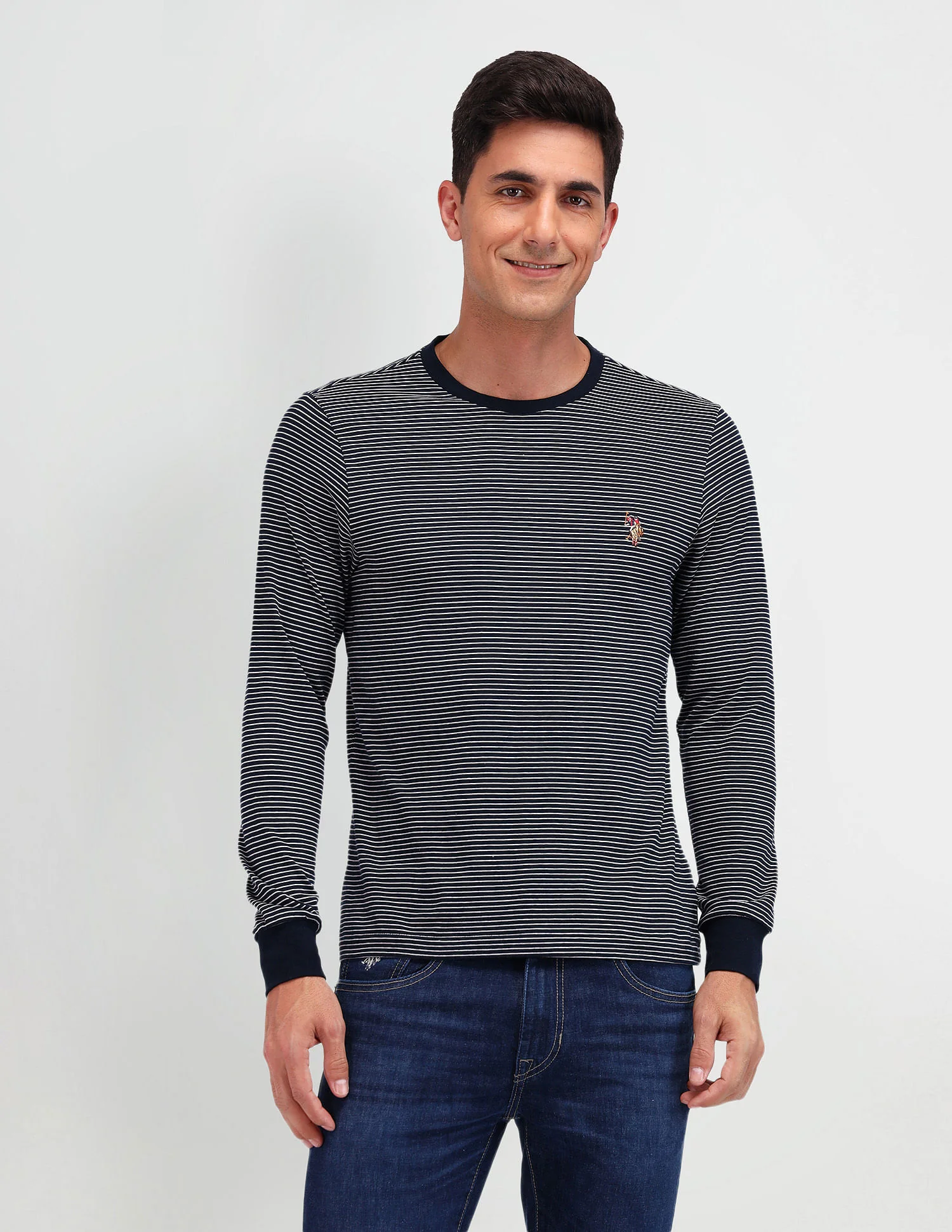 Muscle Fit Striped T-Shirt - Image 6
