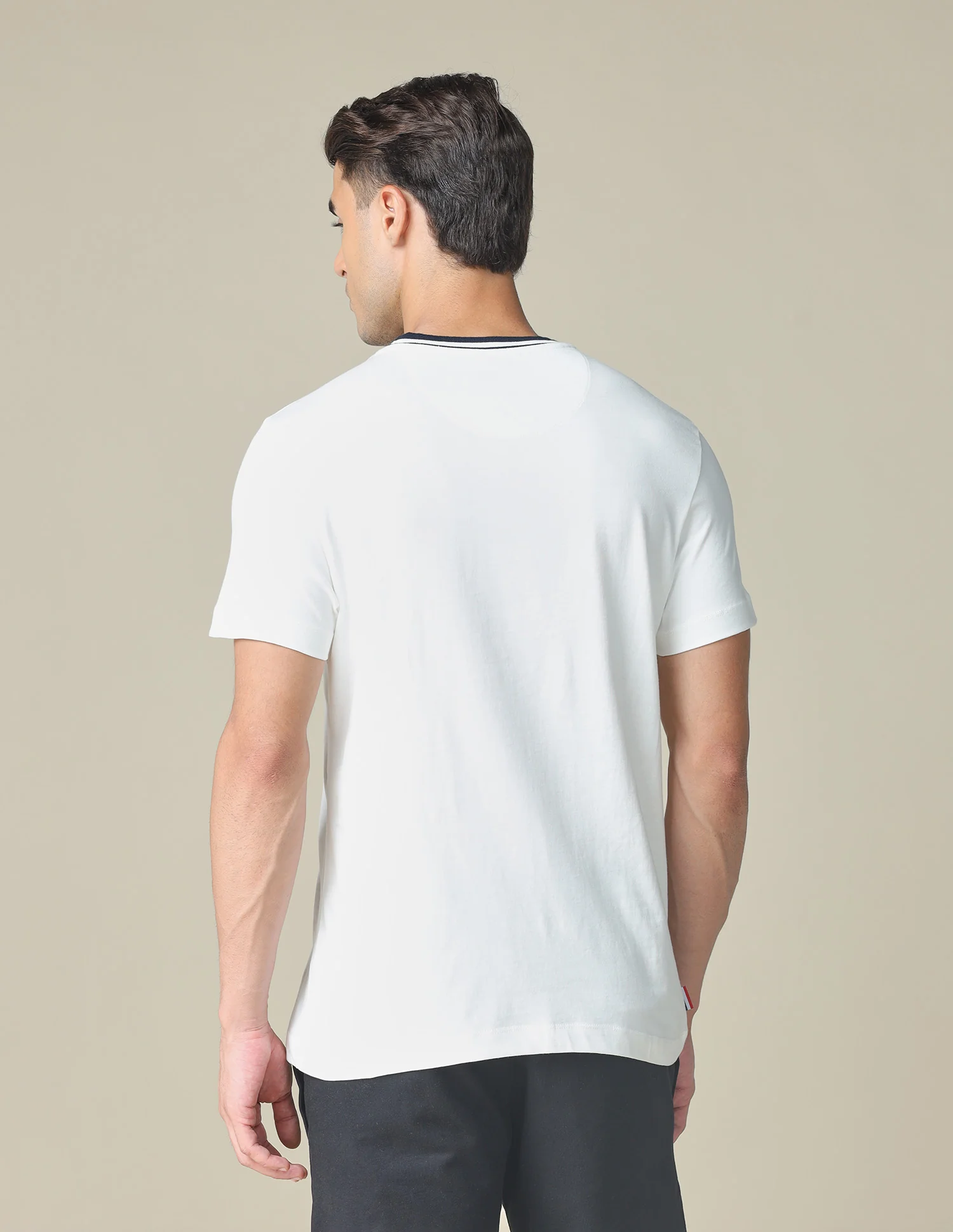 Muscle Fit Typographic Printed T-Shirt - Image 5