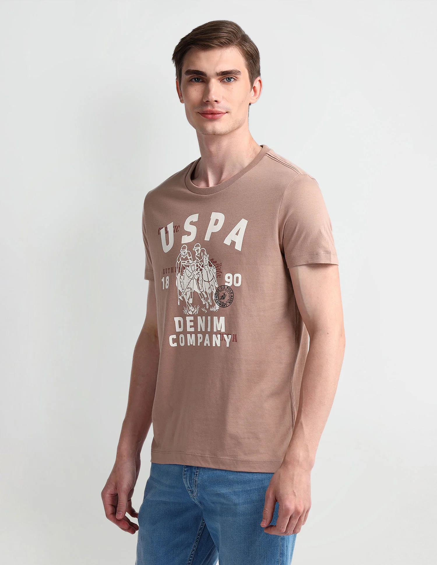 Muscle Fit Typography T-Shirt - Image 4
