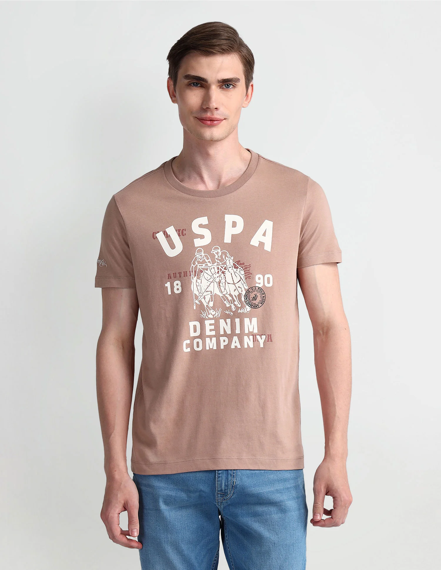 Muscle Fit Typography T-Shirt - Image 6