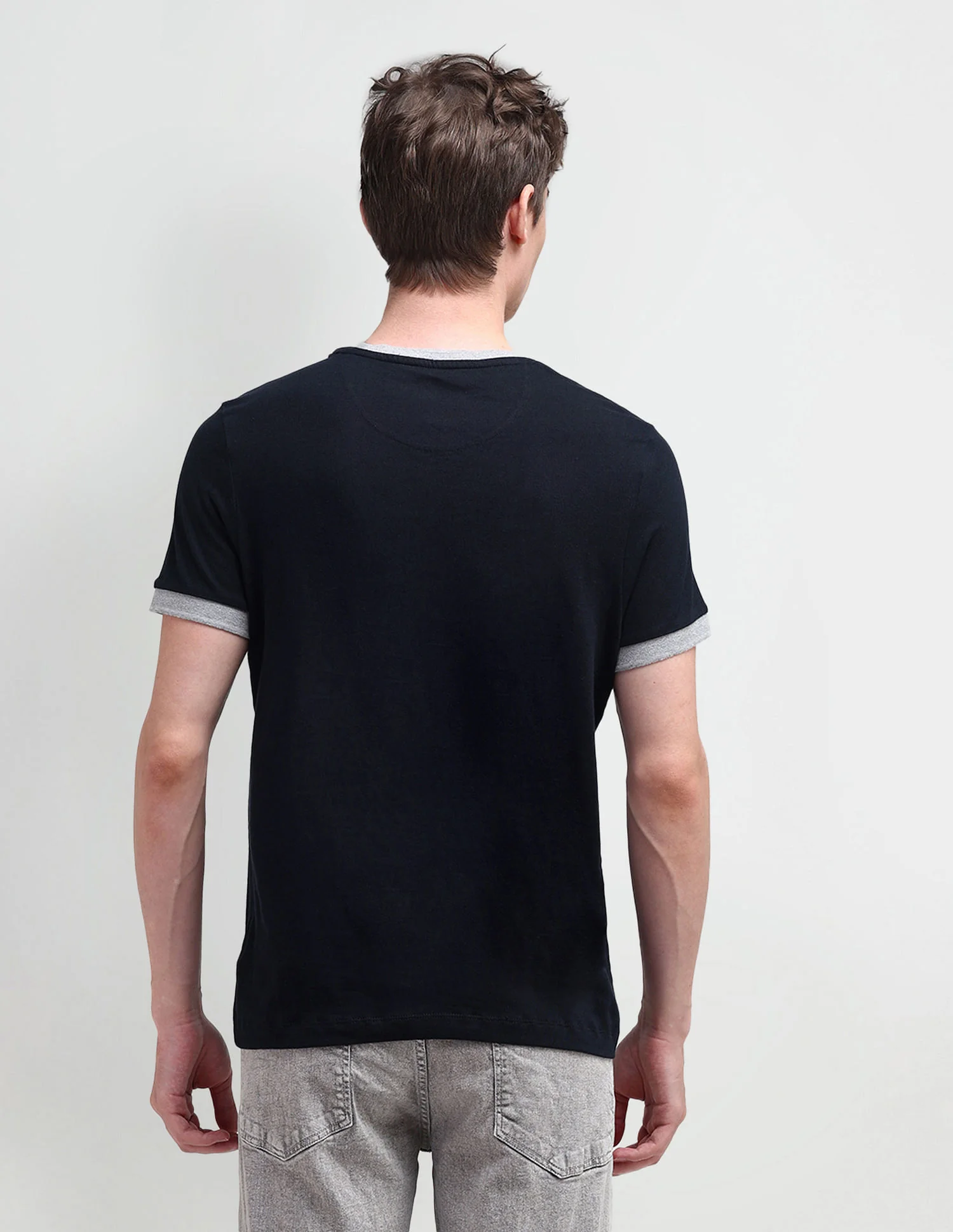 Muscle Fit Typography T-Shirt - Image 5