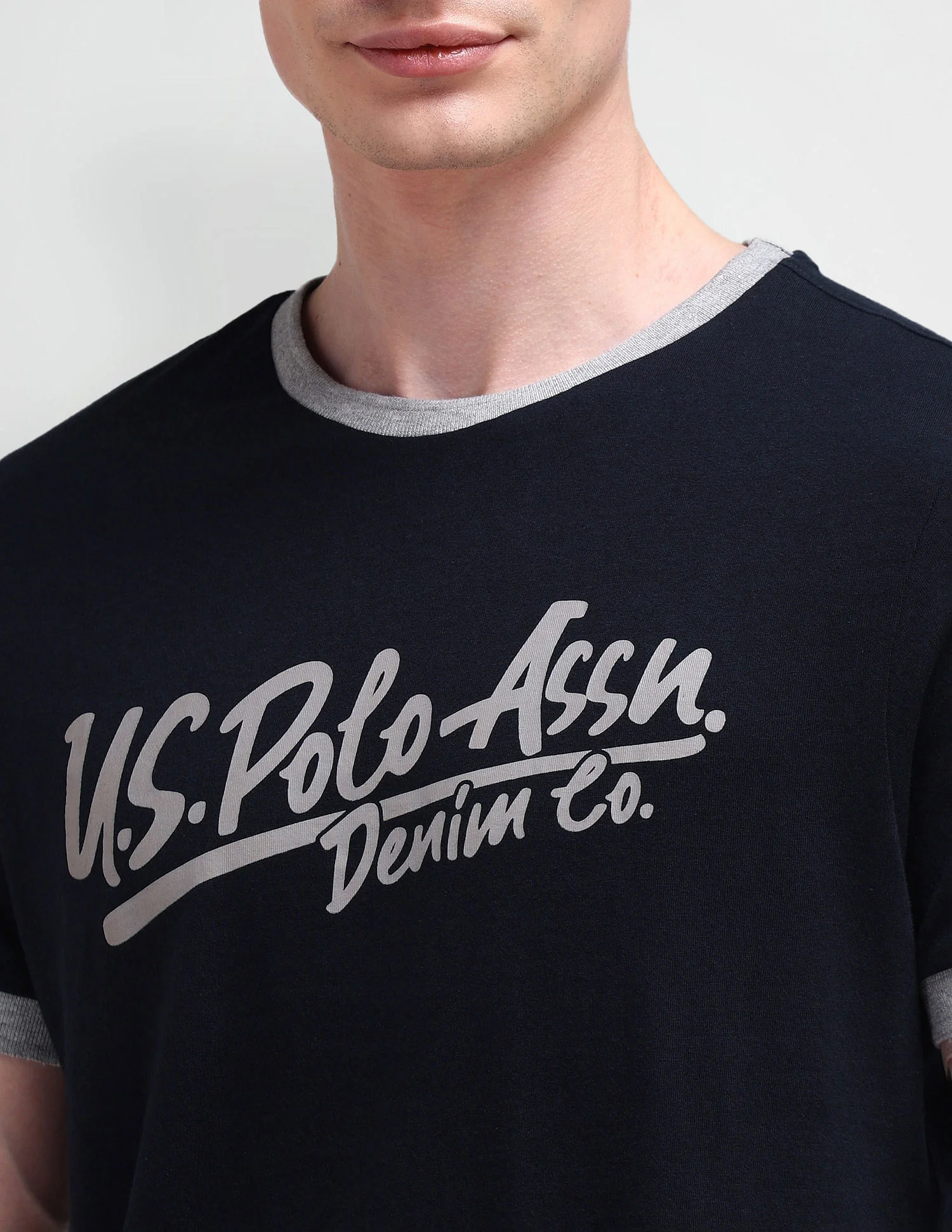 Muscle Fit Typography T-Shirt - Image 7