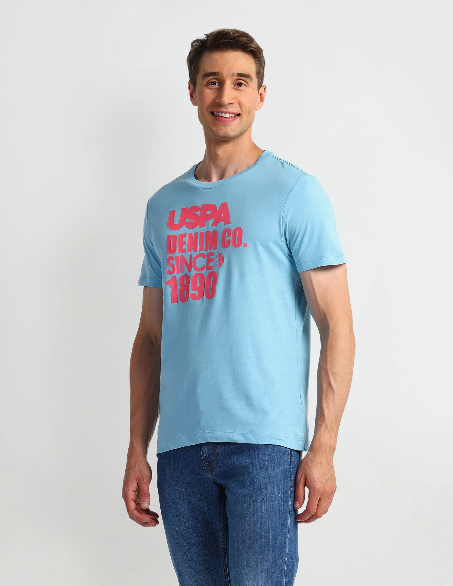 Muscle Fit Typography T-Shirt - Image 4