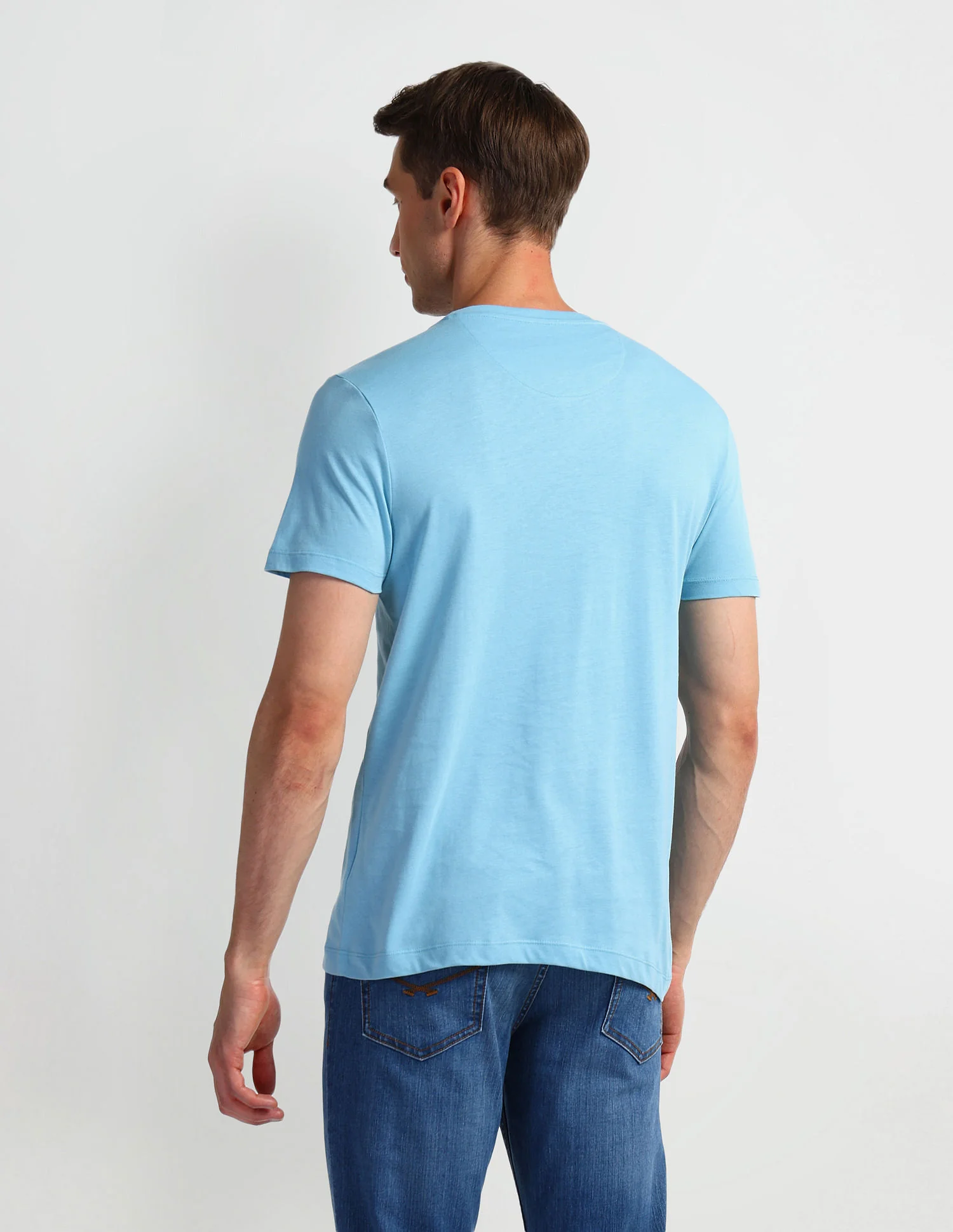 Muscle Fit Typography T-Shirt - Image 5