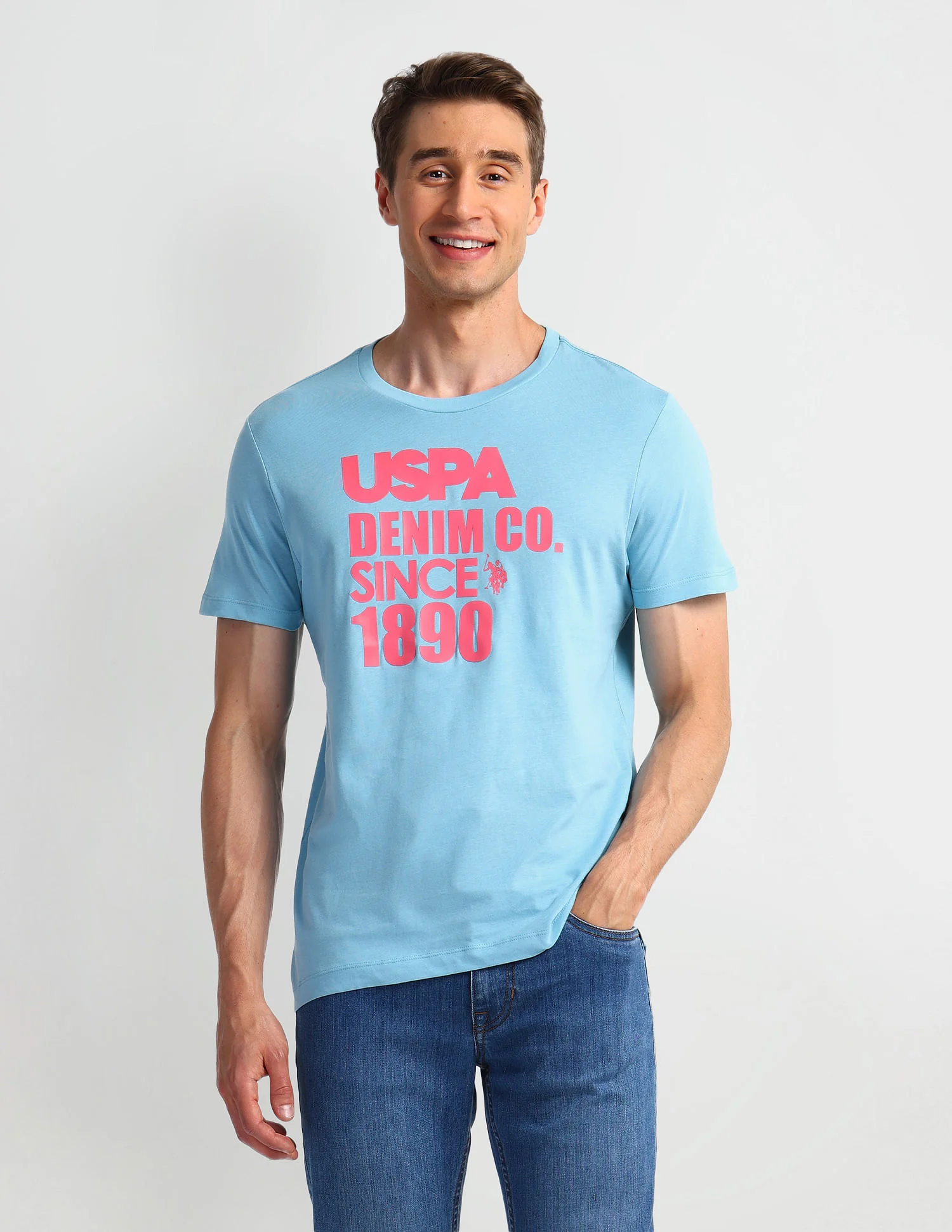 Muscle Fit Typography T-Shirt - Image 6