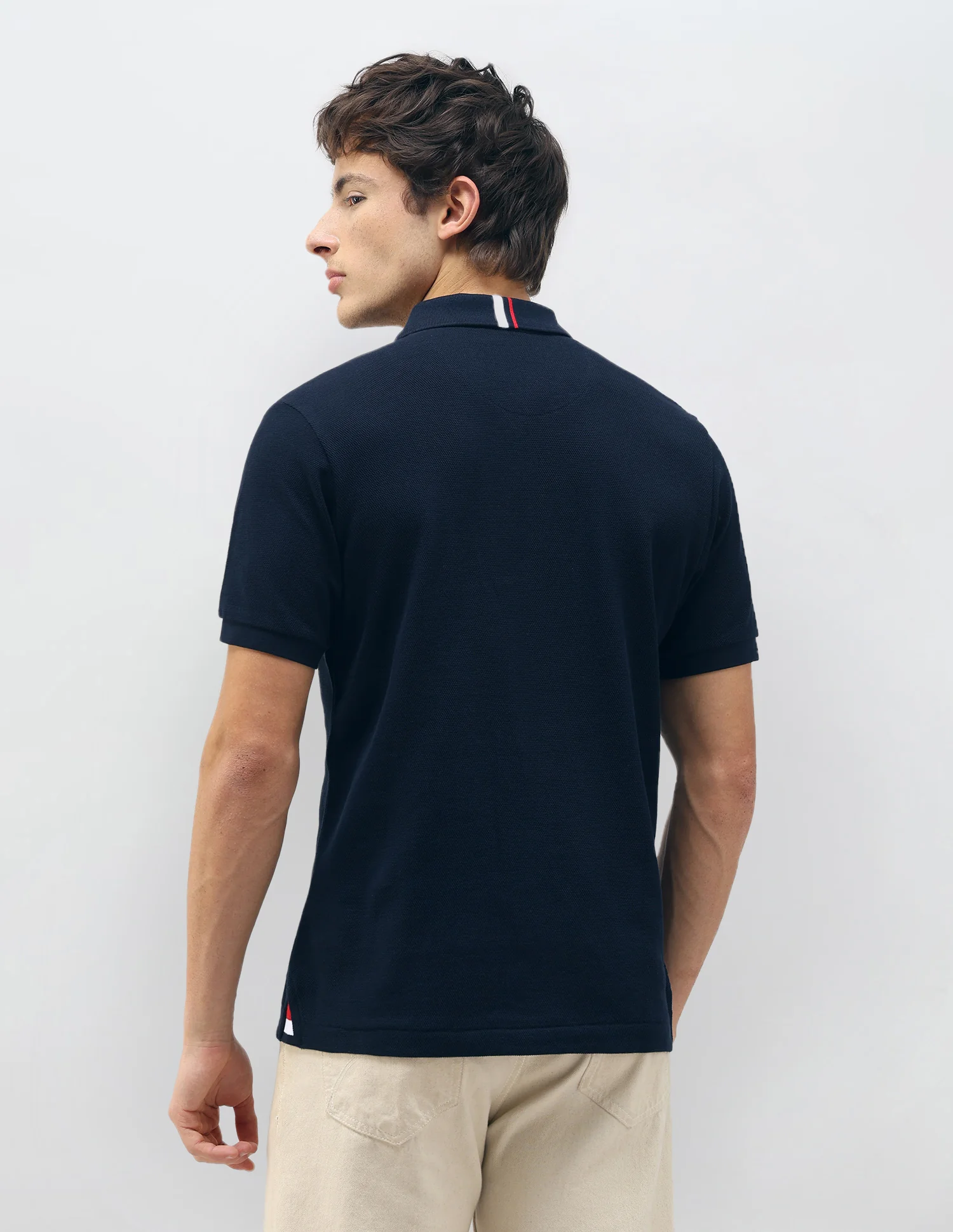 New Port Marina Brand Embroidered Polo Shirt - Image 5