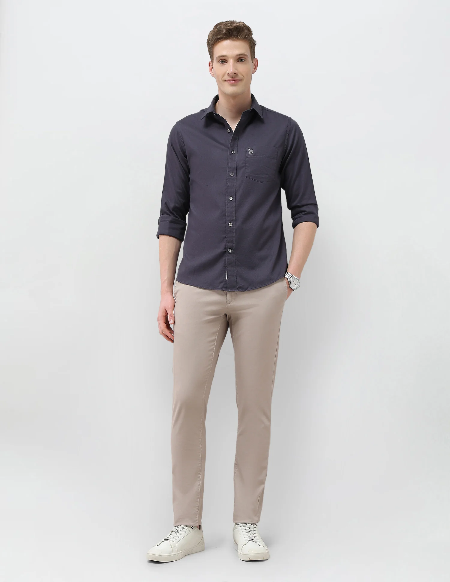 New Port Marina Dobby Shirt - Image 3