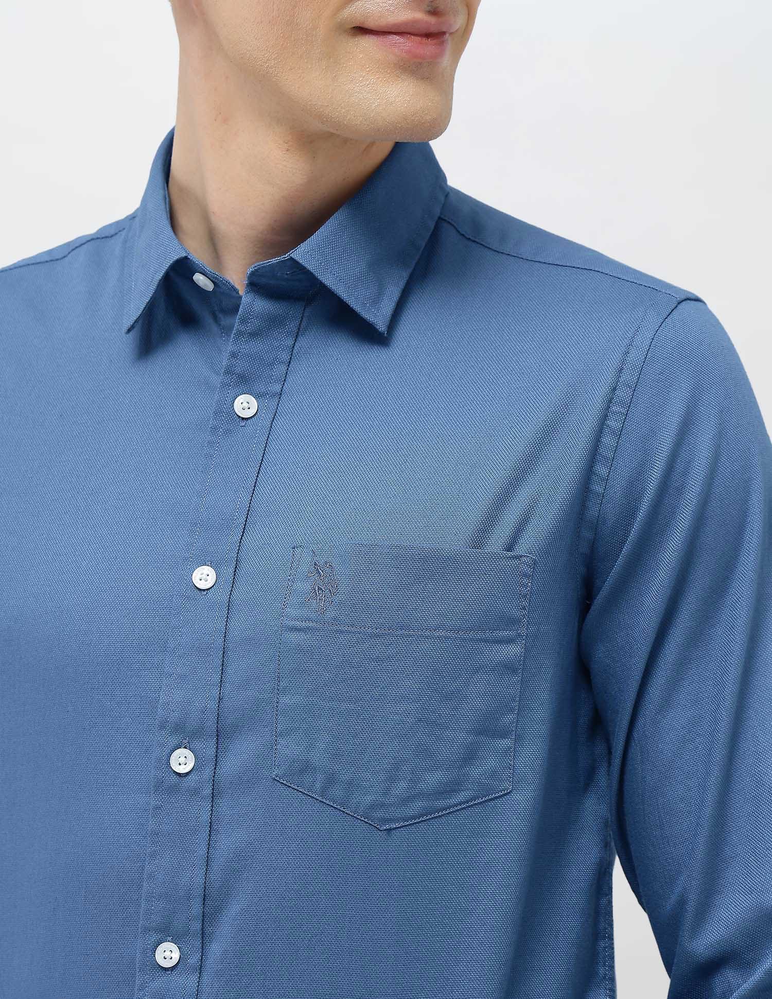 New Port Marina Dobby Shirt - Image 7