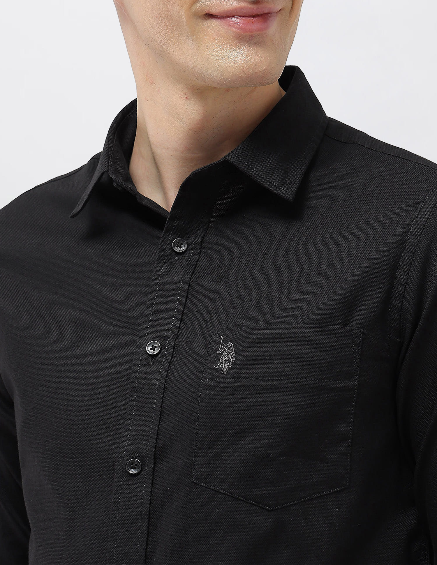 New Port Marina Dobby Shirt - Image 7