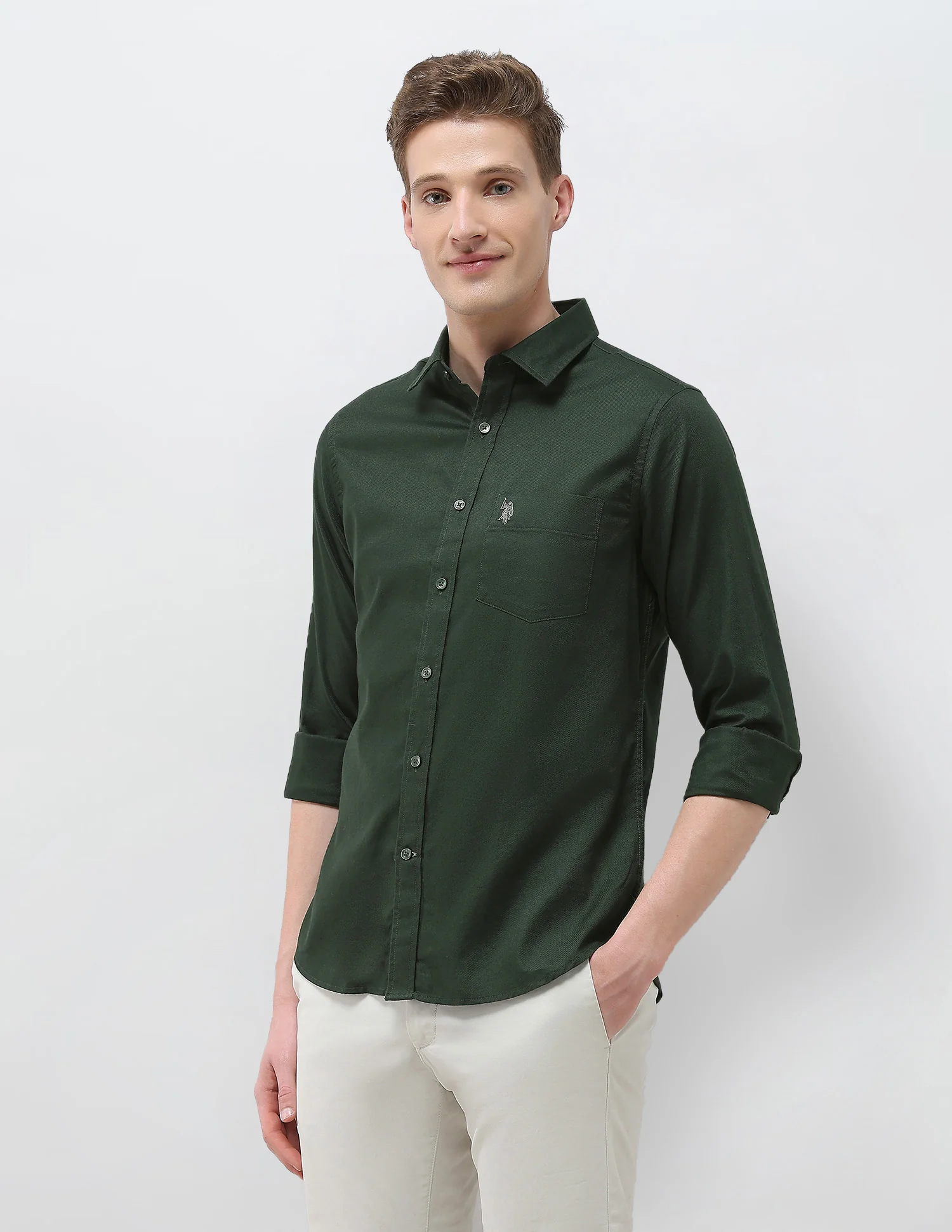 New Port Marina Dobby Shirt - Image 4