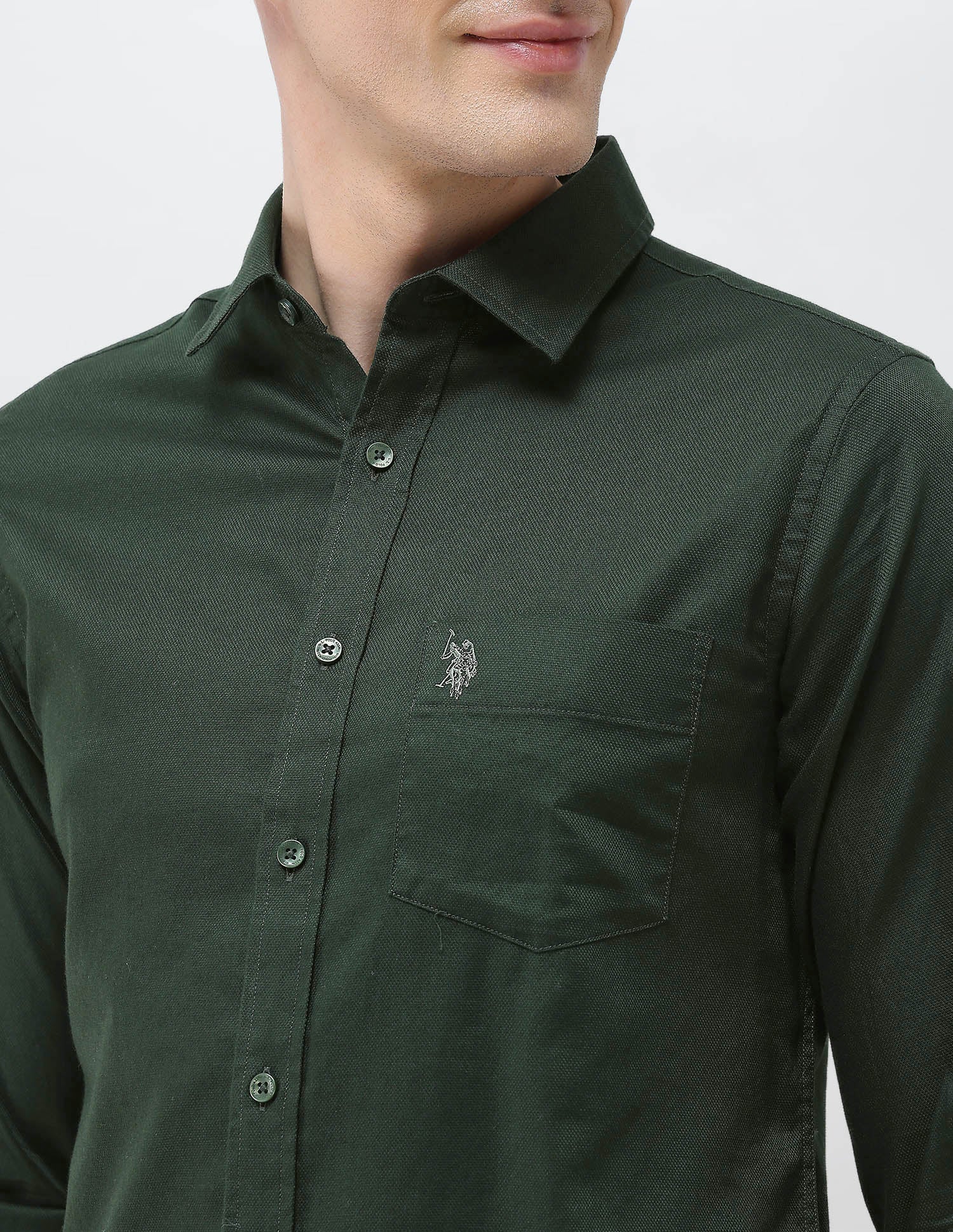 New Port Marina Dobby Shirt - Image 7