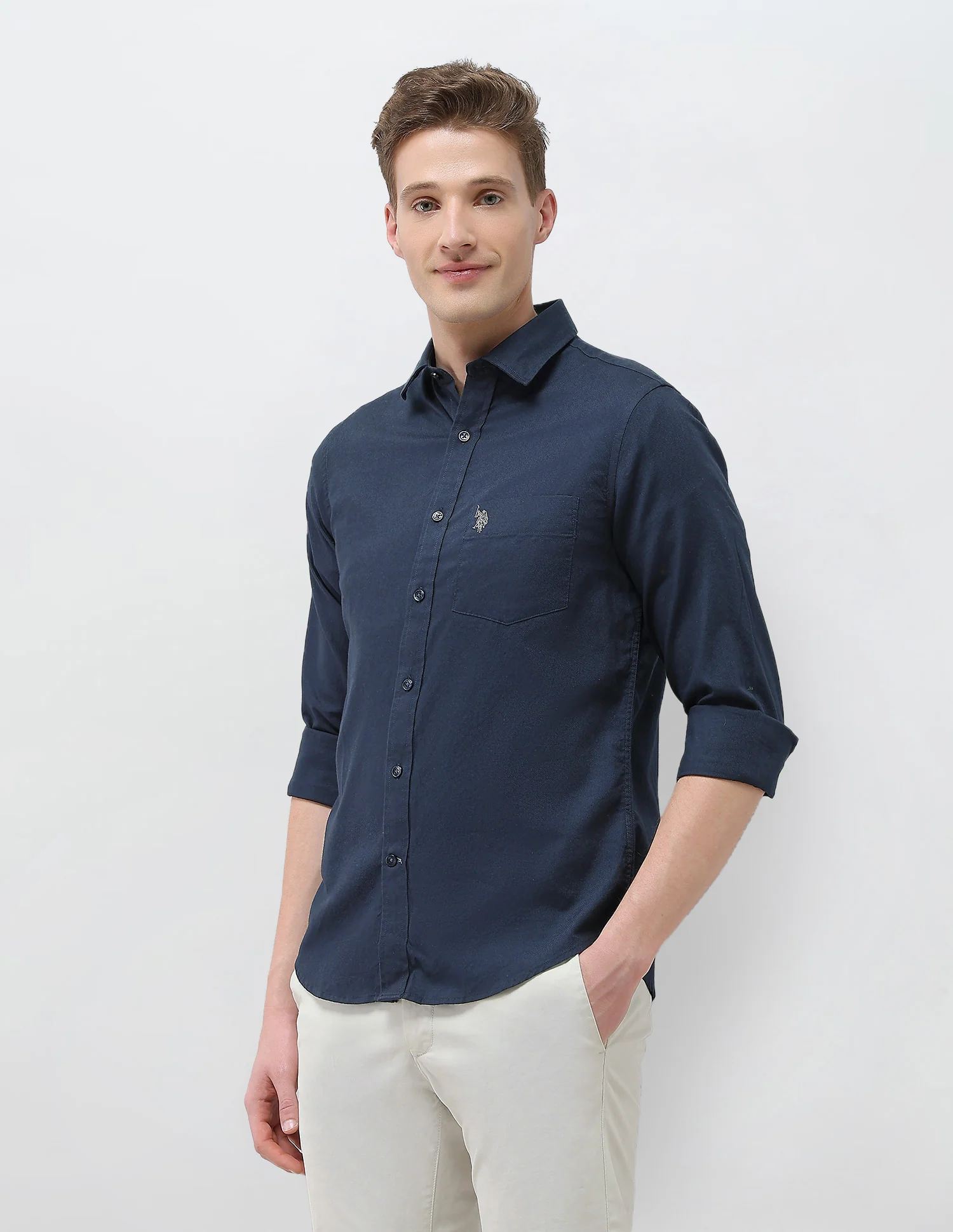 New Port Marina Dobby Shirt - Image 4
