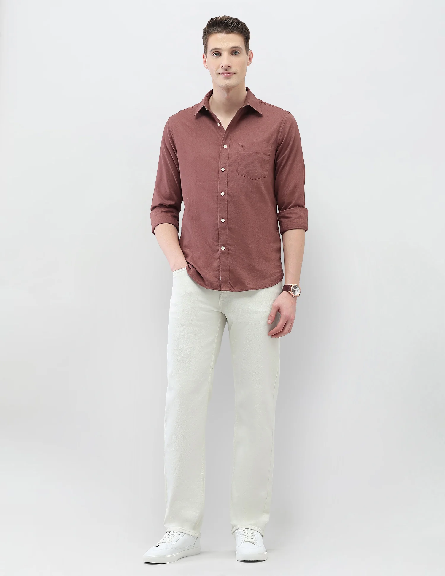 New Port Marina Dobby Shirt - Image 3