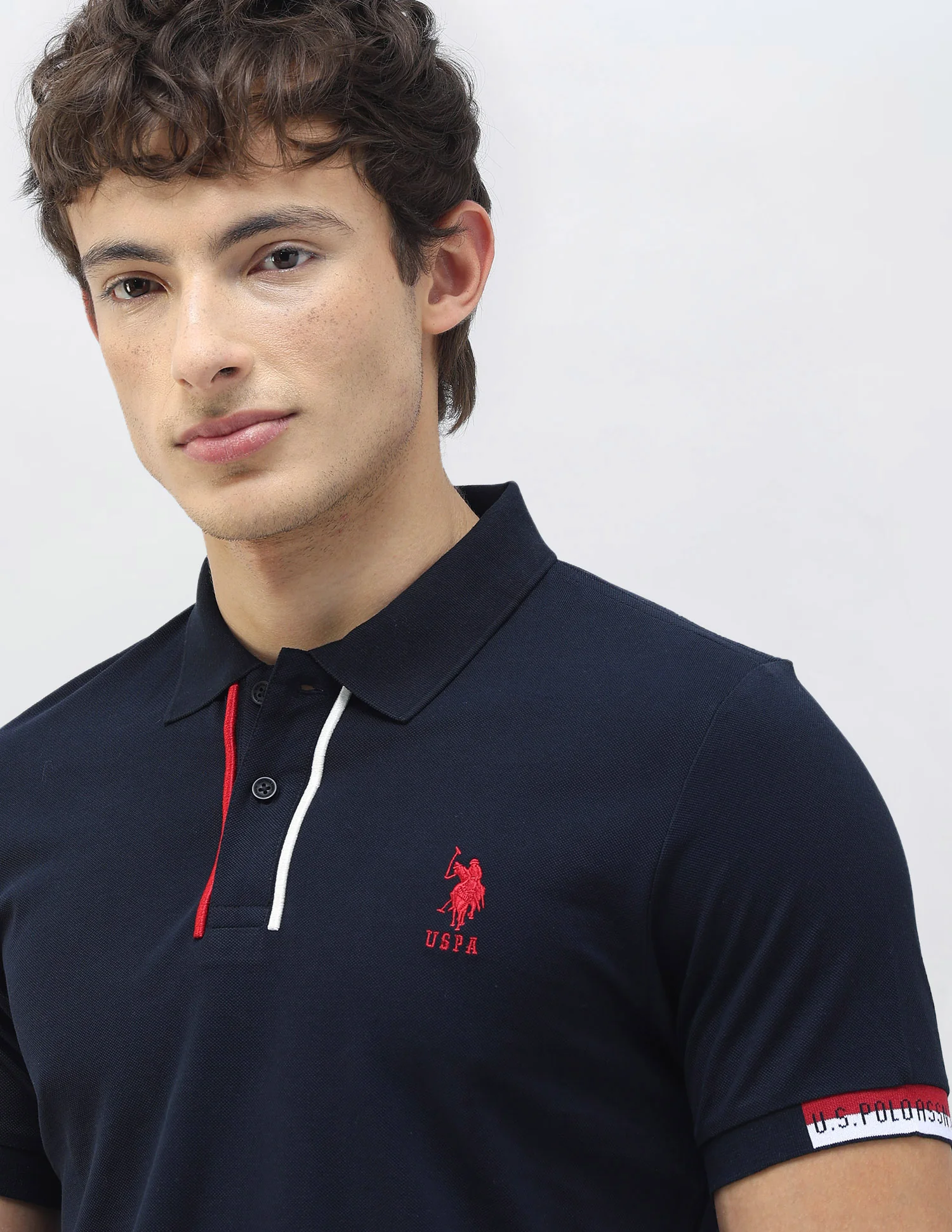 New Port Marina Solid Polo Shirt - Image 7