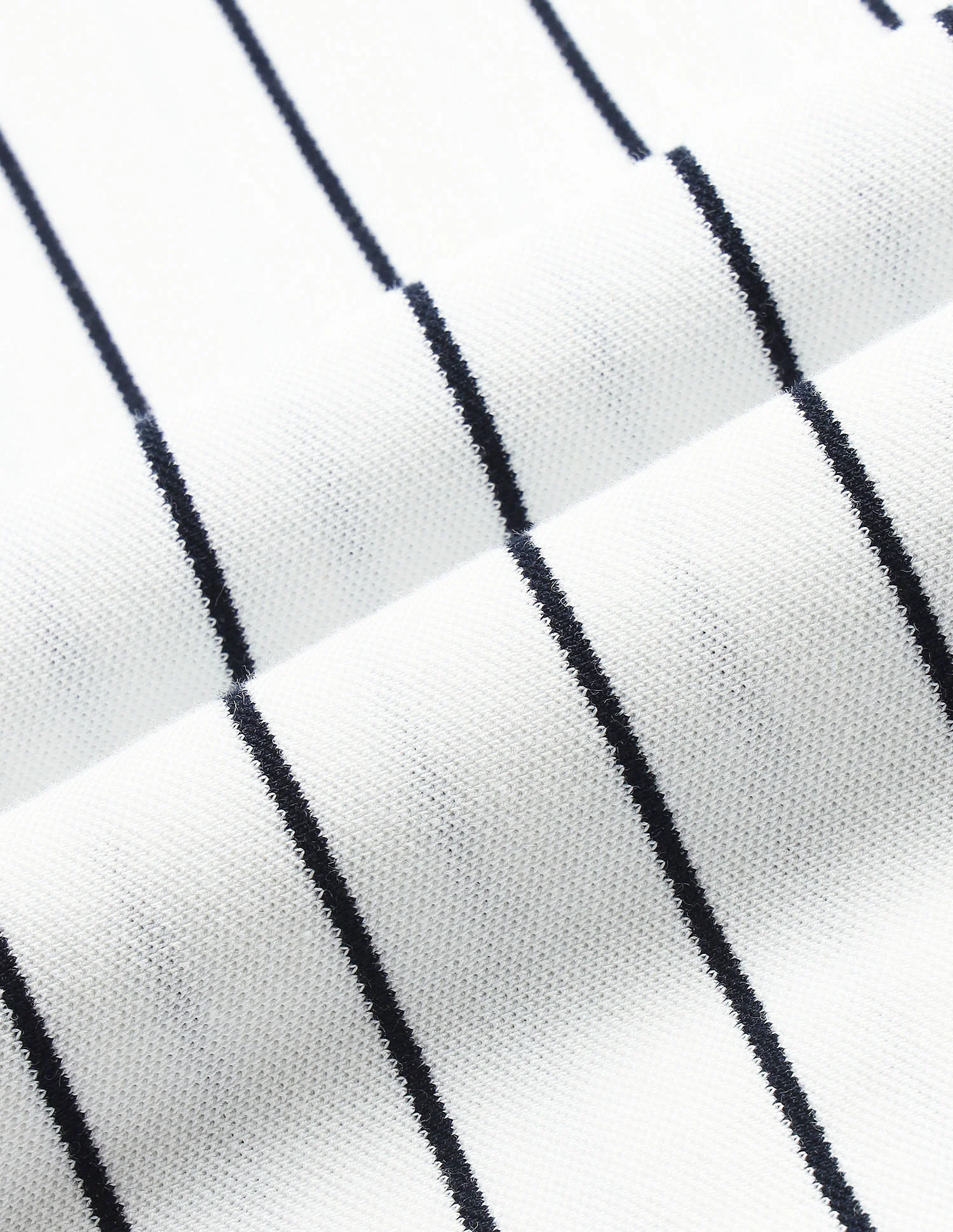 New Port Marina Vertical Striped Polo Shirt - Image 2