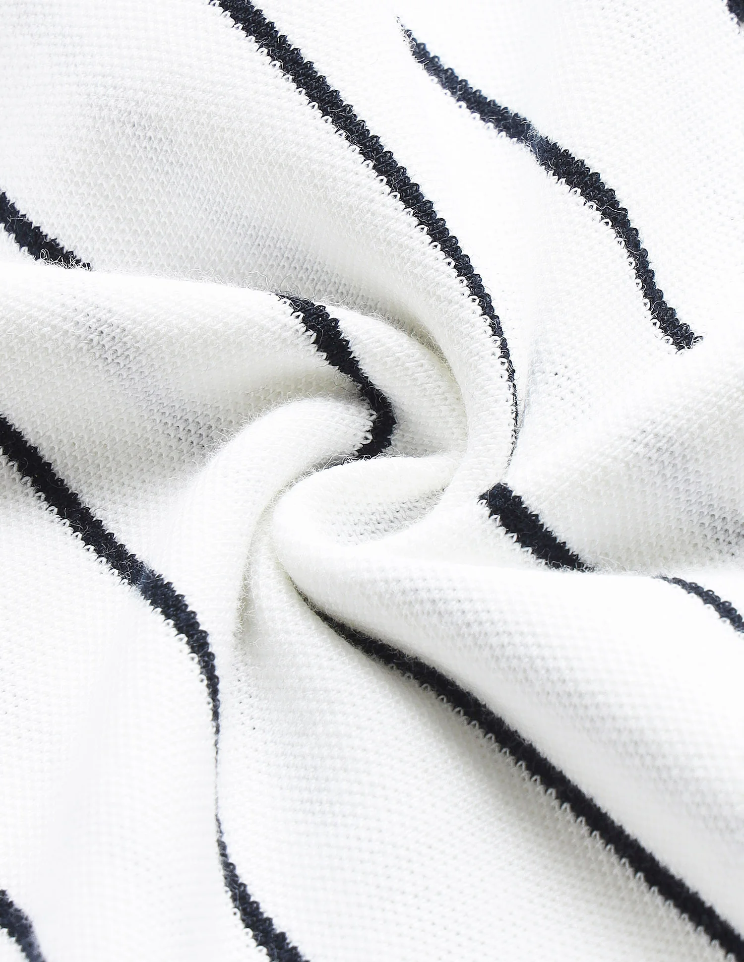 New Port Marina Vertical Striped Polo Shirt - Image 8