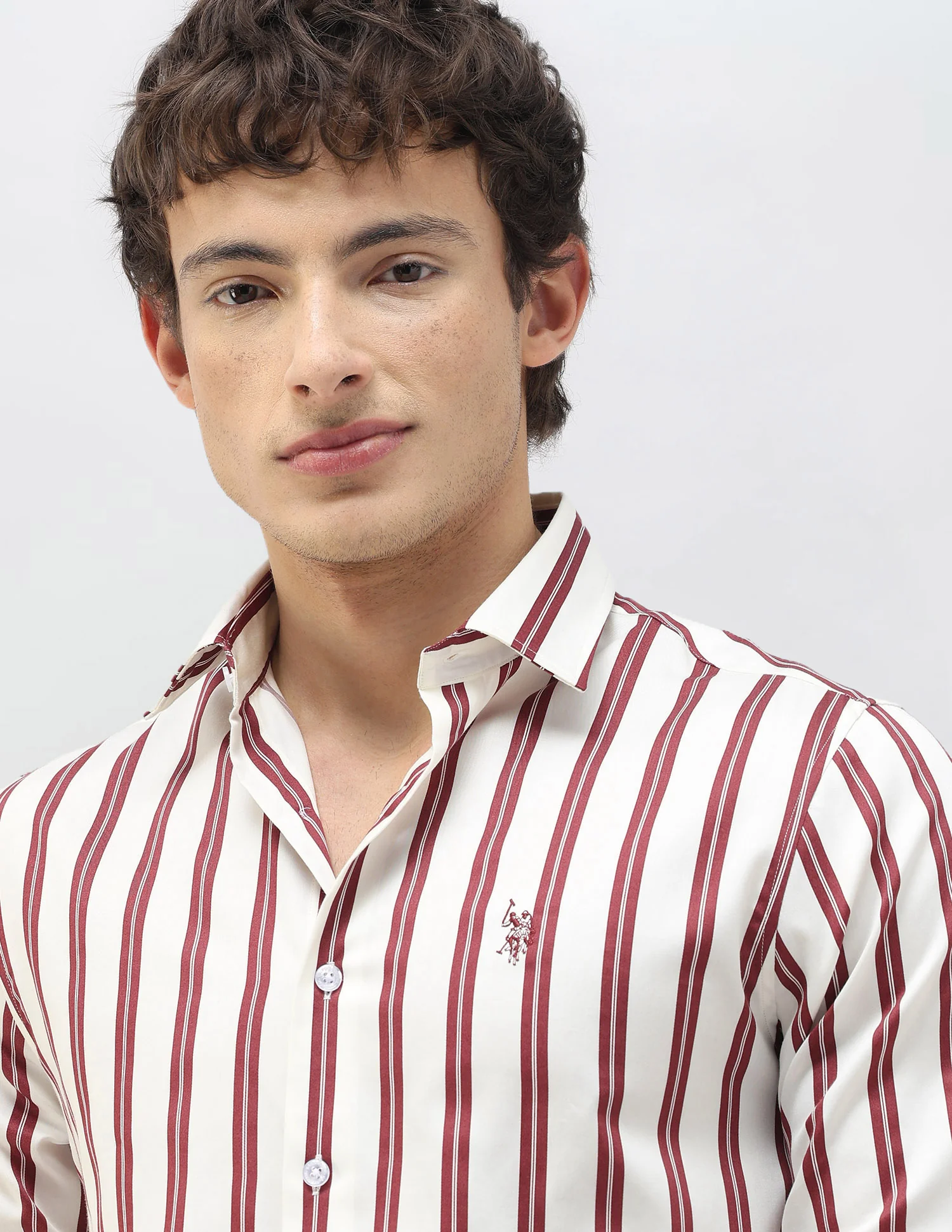 New Port Marina Vertical Striped Shirt - Image 7