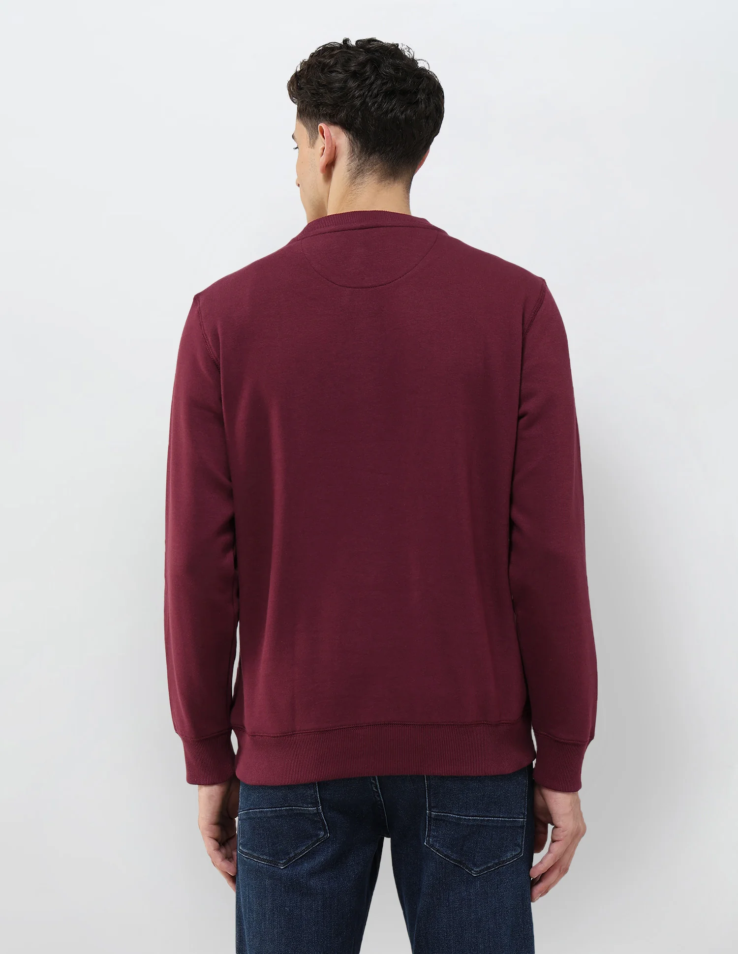Numeric Brand Embroidered Regular Fit Sweatshirt - Image 5
