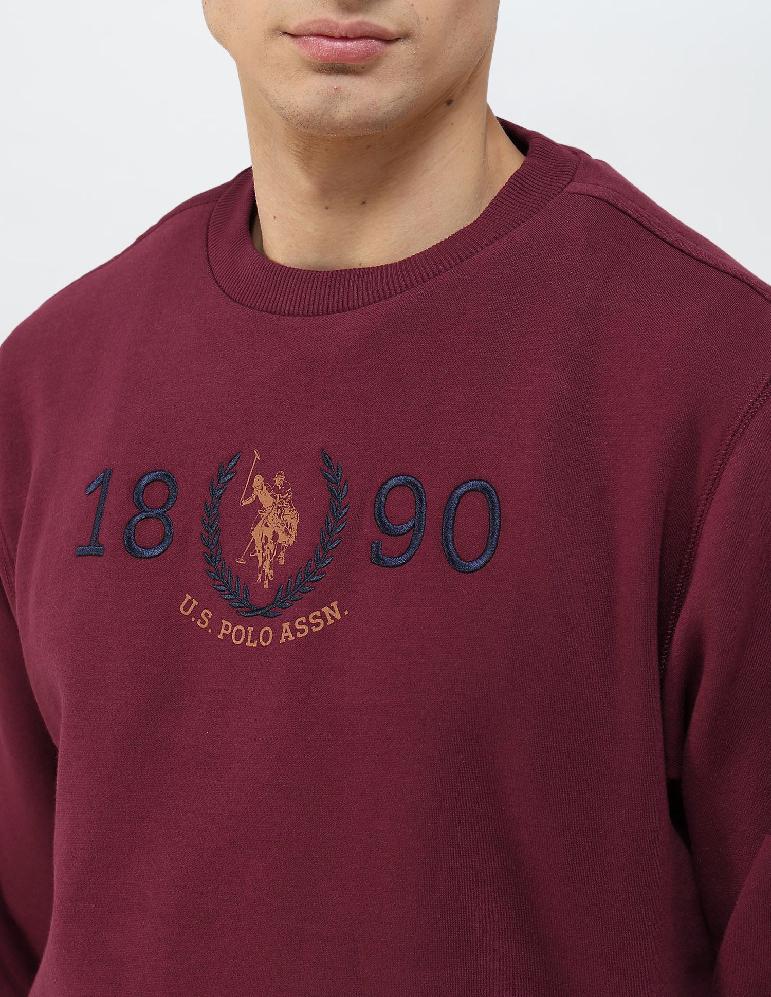 Numeric Brand Embroidered Regular Fit Sweatshirt - Image 7