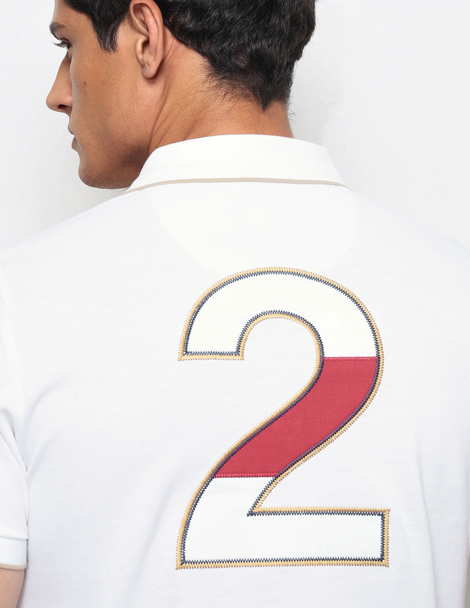 Numeric Brand Embroidered Slim Fit Polo Shirt - Image 8