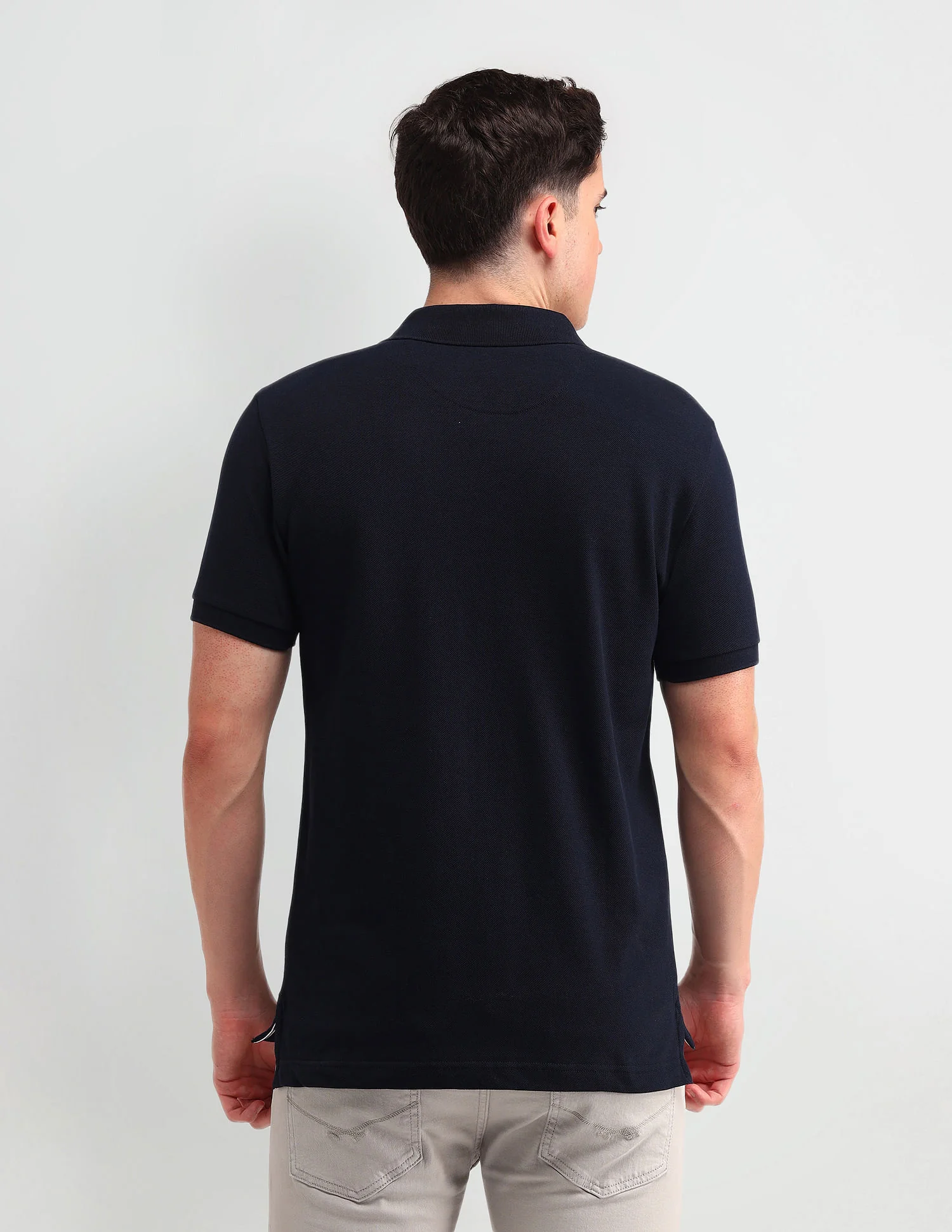 Outdoor Muscle Fit Brand Polo Shirt - Image 5