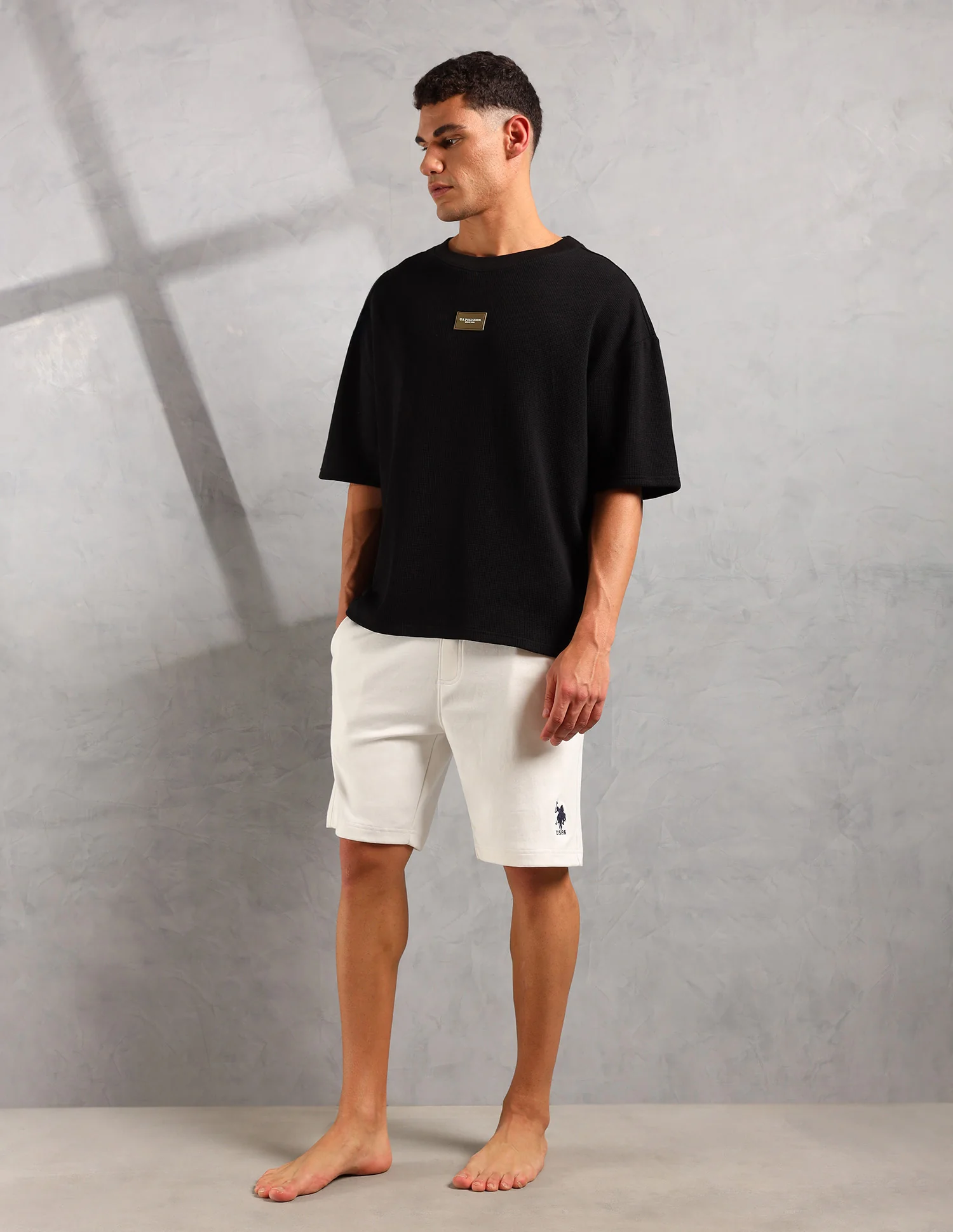 Oversized Fit Cotton PE001 Lounge T-Shirt - Pack Of 1 - Image 3