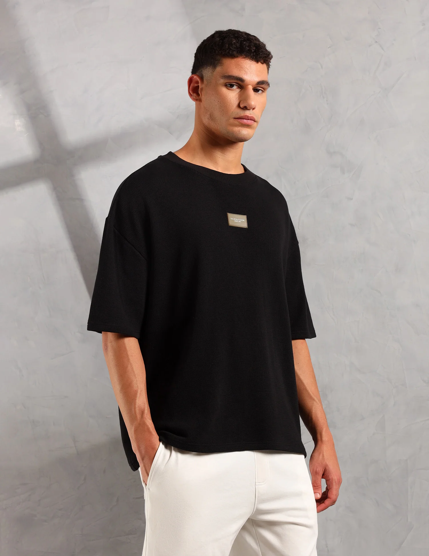Oversized Fit Cotton PE001 Lounge T-Shirt - Pack Of 1 - Image 4