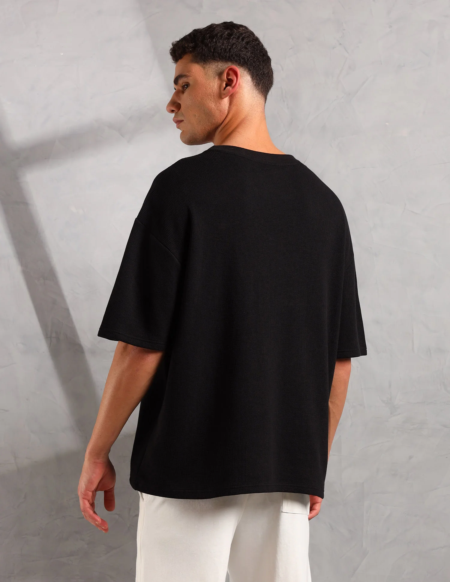 Oversized Fit Cotton PE001 Lounge T-Shirt - Pack Of 1 - Image 5