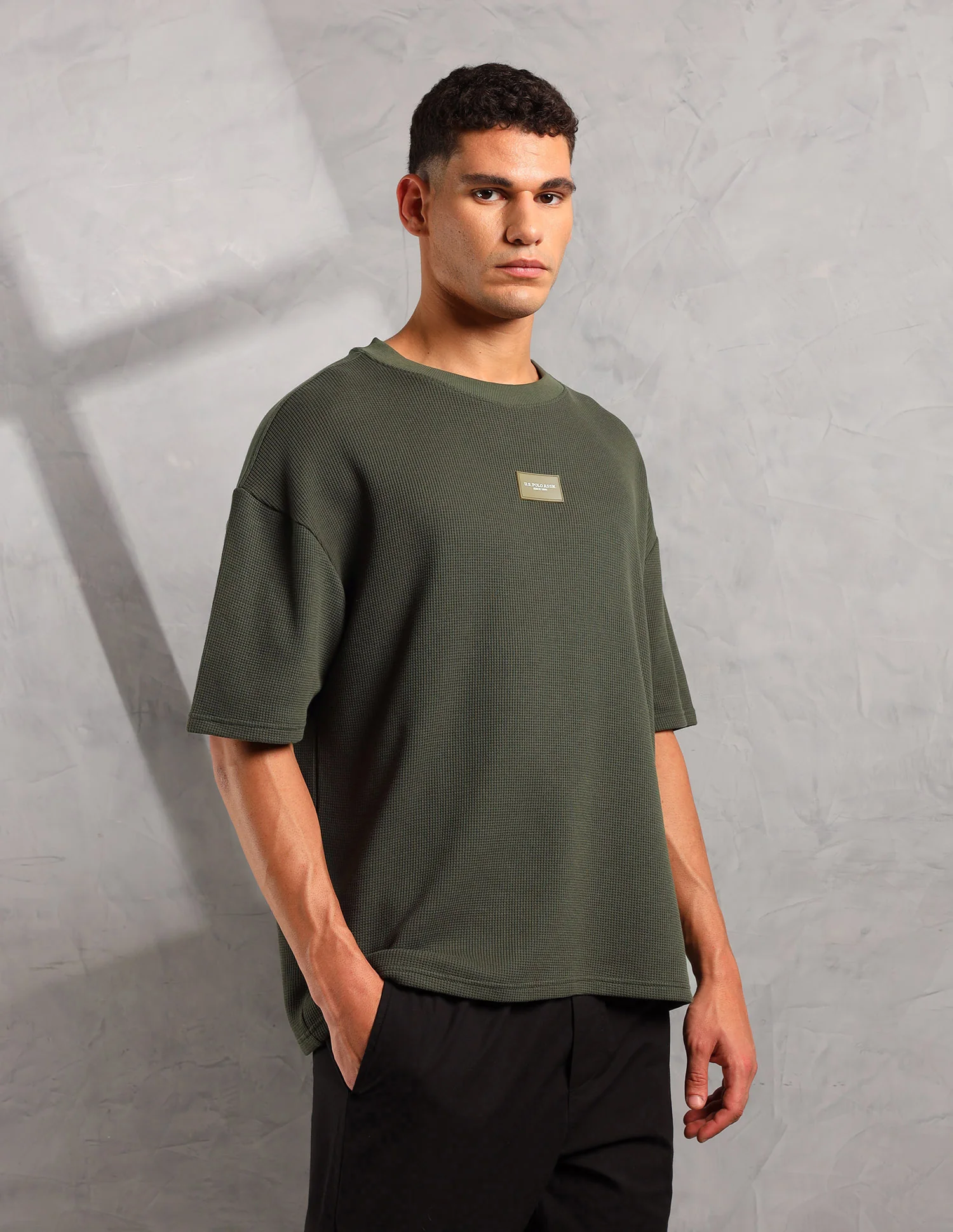 Oversized Fit Cotton PE001 Lounge T-Shirt - Pack Of 1 - Image 4