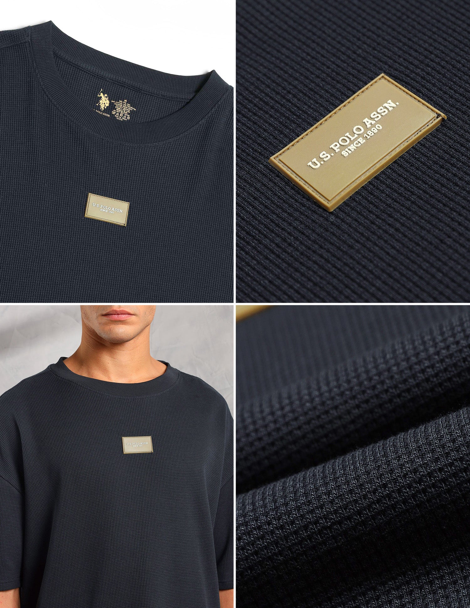 Oversized Fit Cotton PE001 Lounge T-Shirt - Pack Of 1 - Image 9