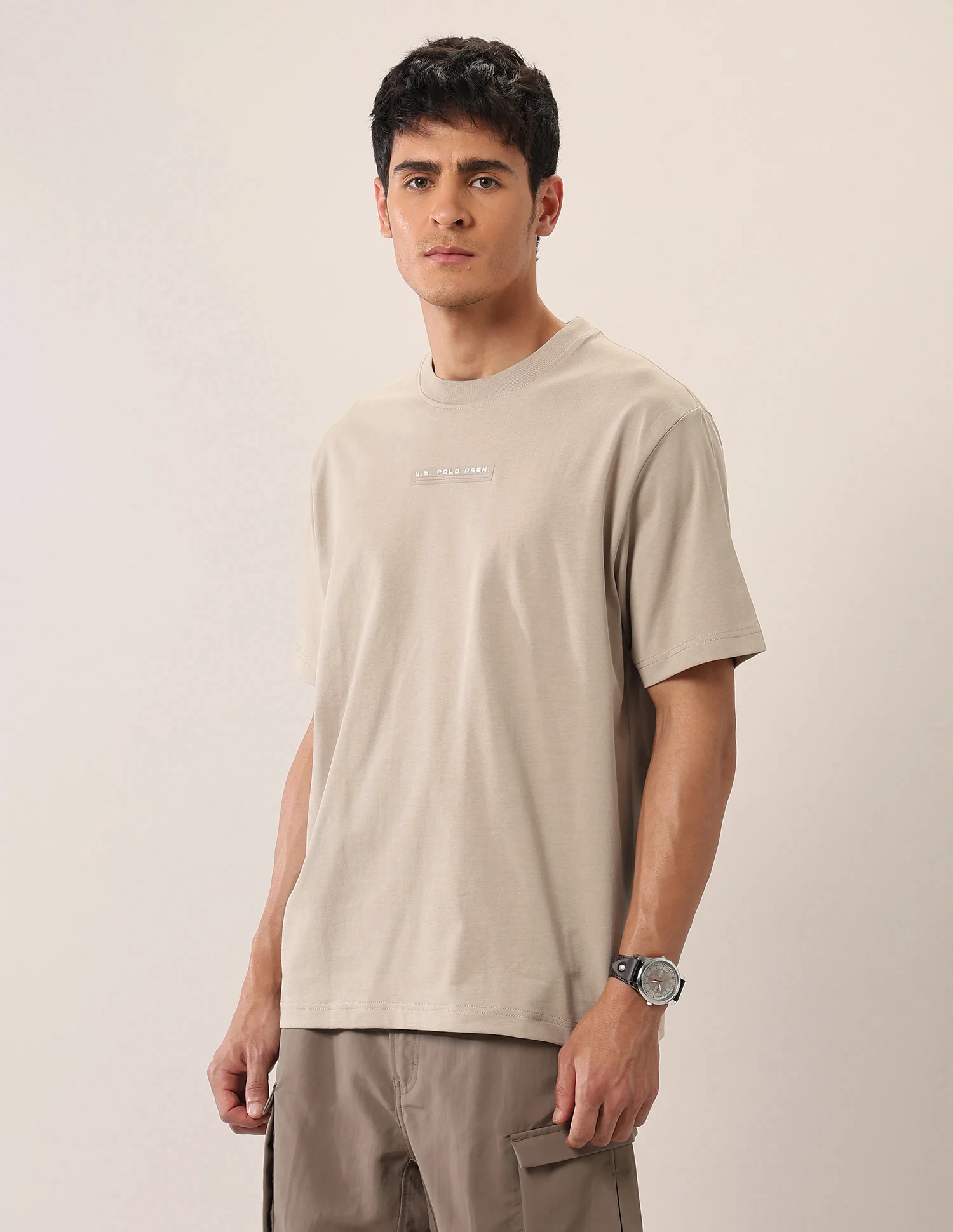Oversized Fit Pure Cotton T-Shirt - Image 4