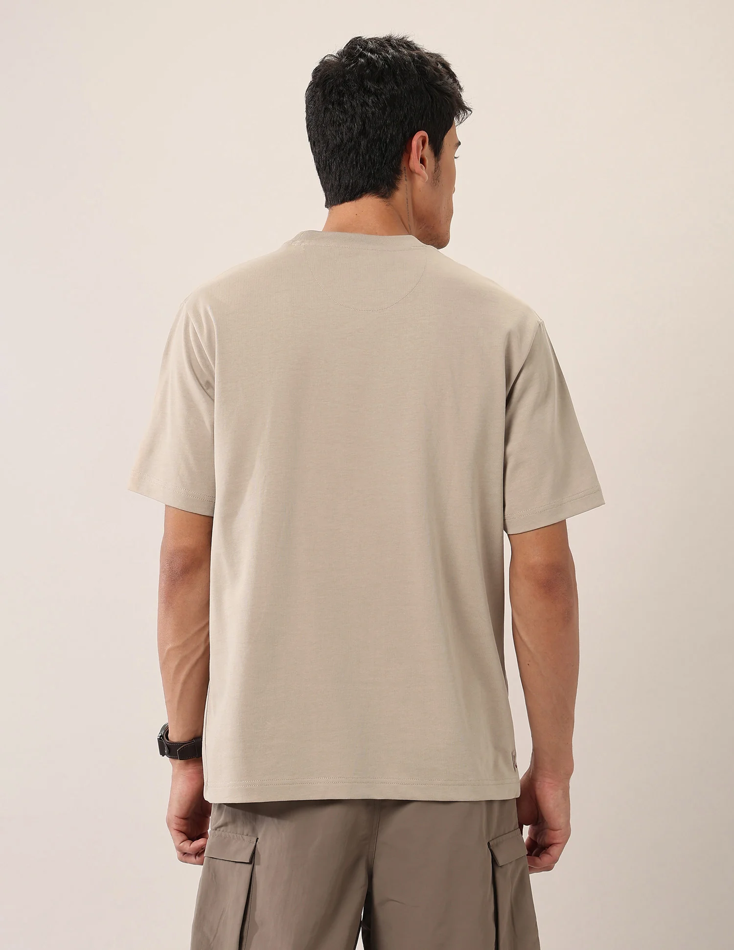 Oversized Fit Pure Cotton T-Shirt - Image 5