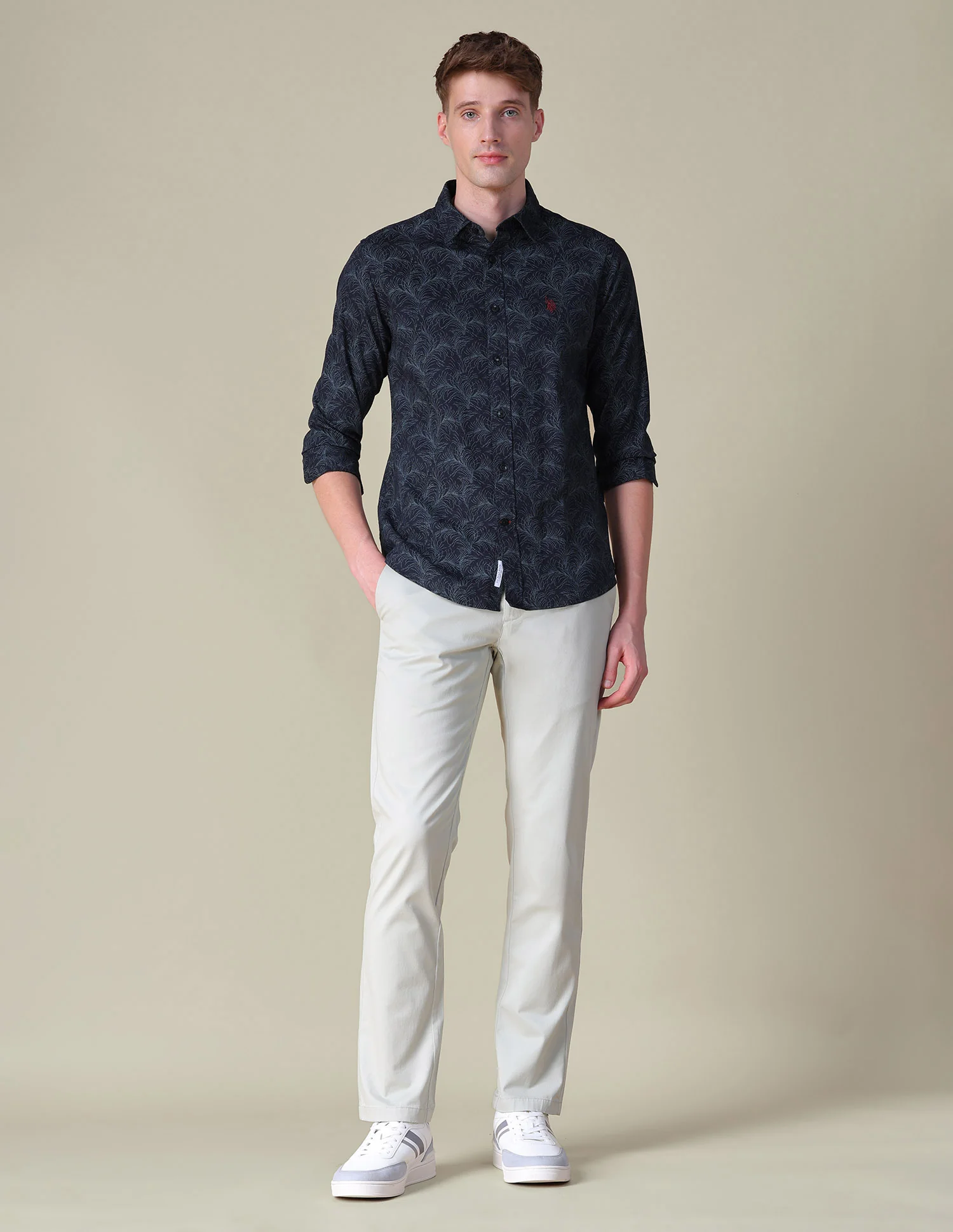 Oxford All Over Printed Shirt - Image 3
