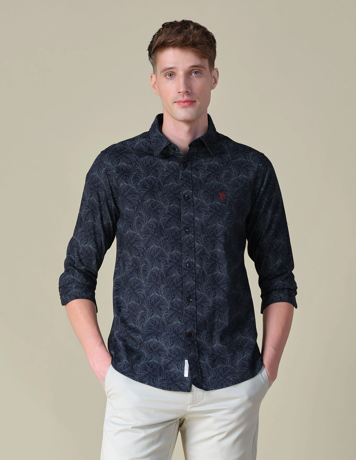 Oxford All Over Printed Shirt - Image 6