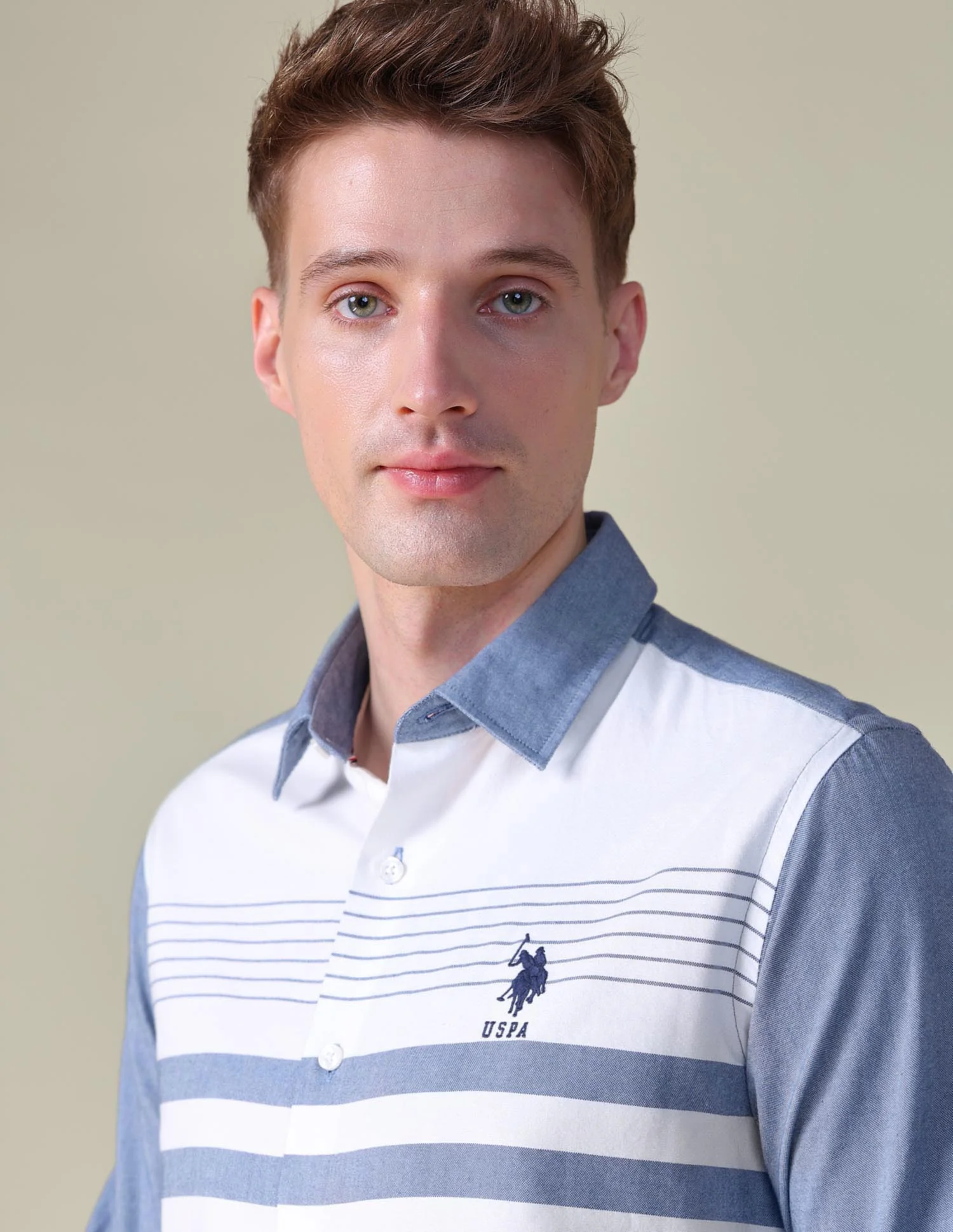 Oxford Horizontal Striped Shirt - Image 7
