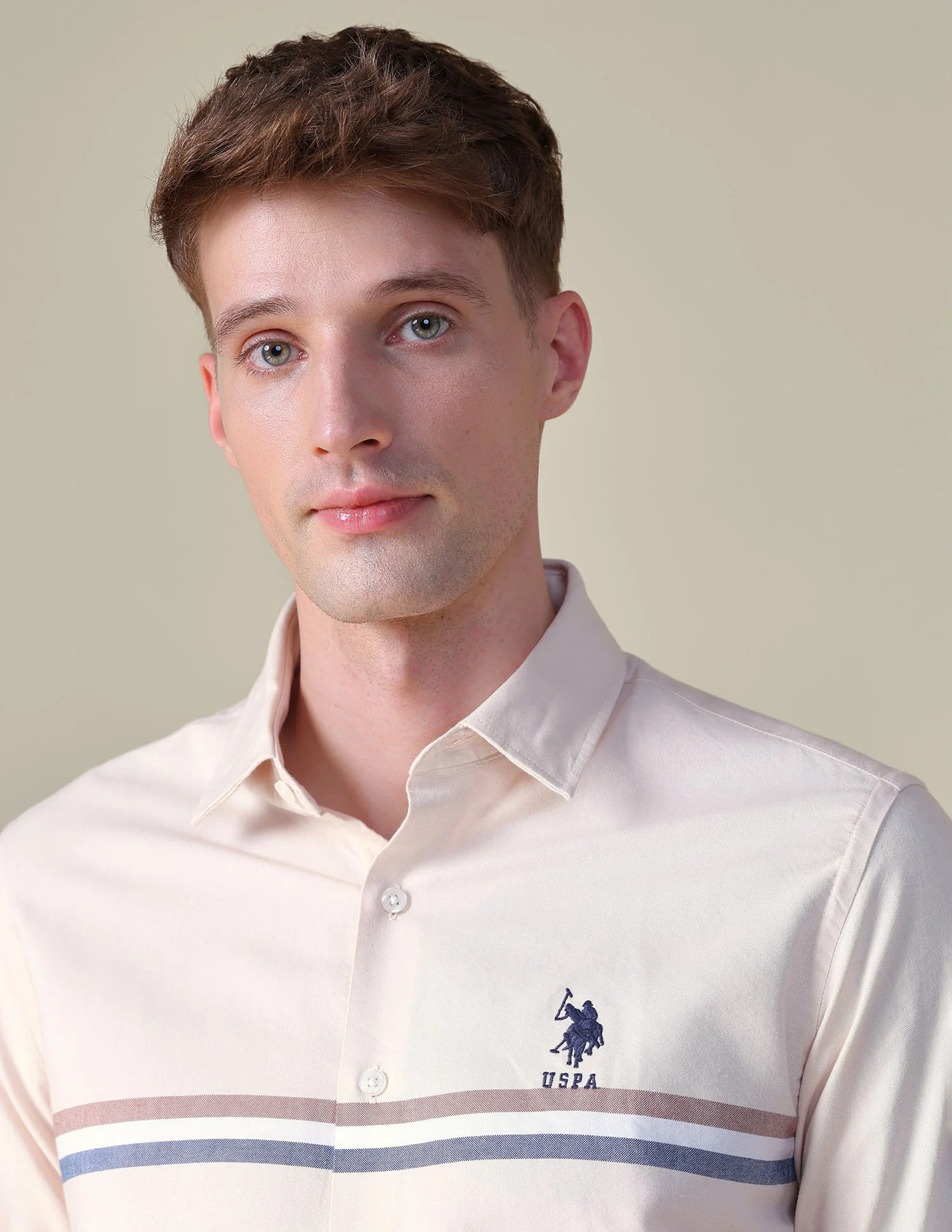 Oxford Horizontal Striped Shirt - Image 7