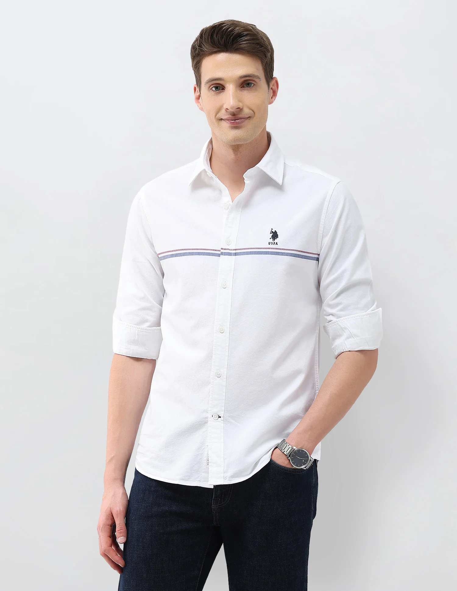 Oxford Regular Fit Solid Shirt