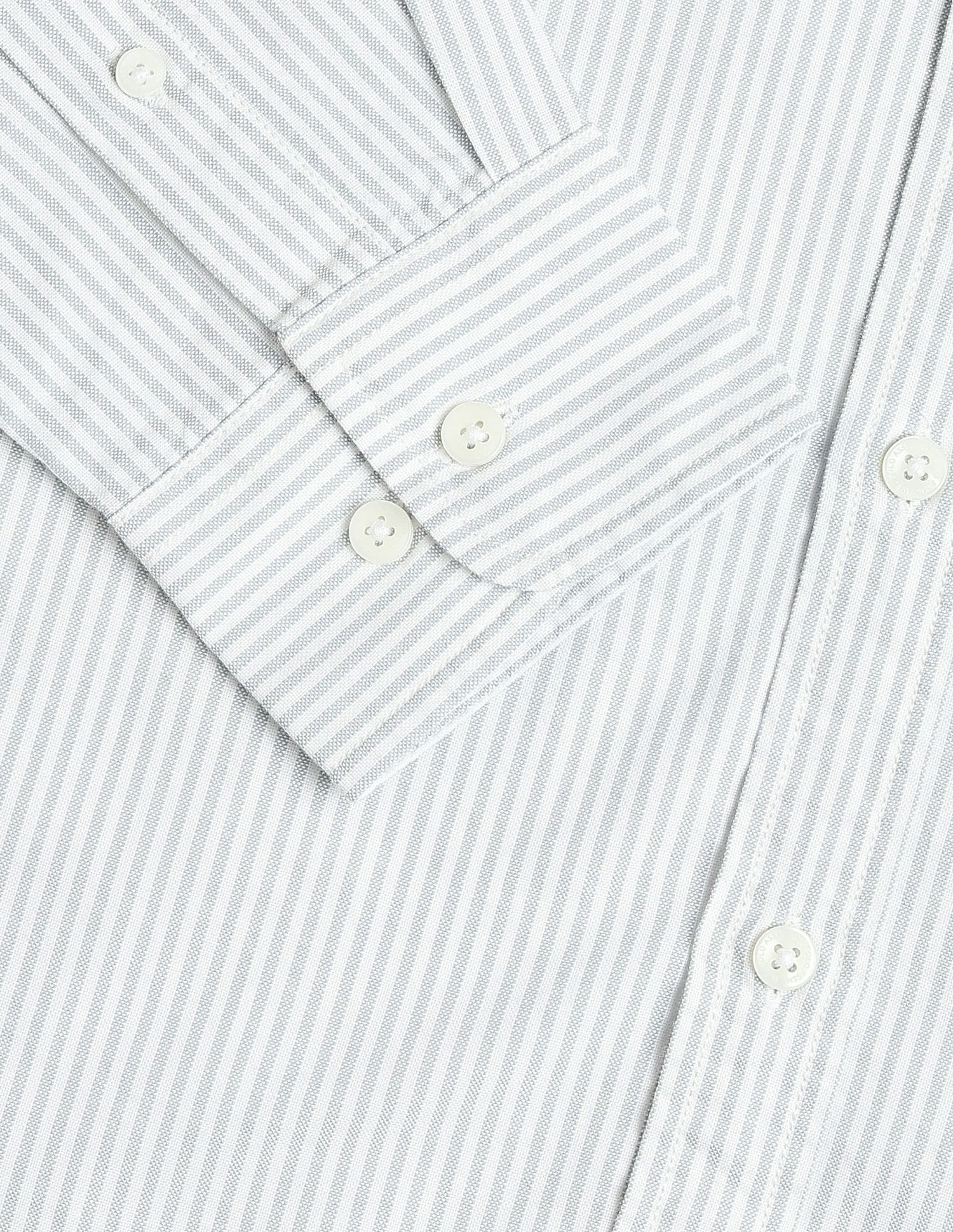 Oxford Regular Fit Vertical Striped Shirt - Image 8