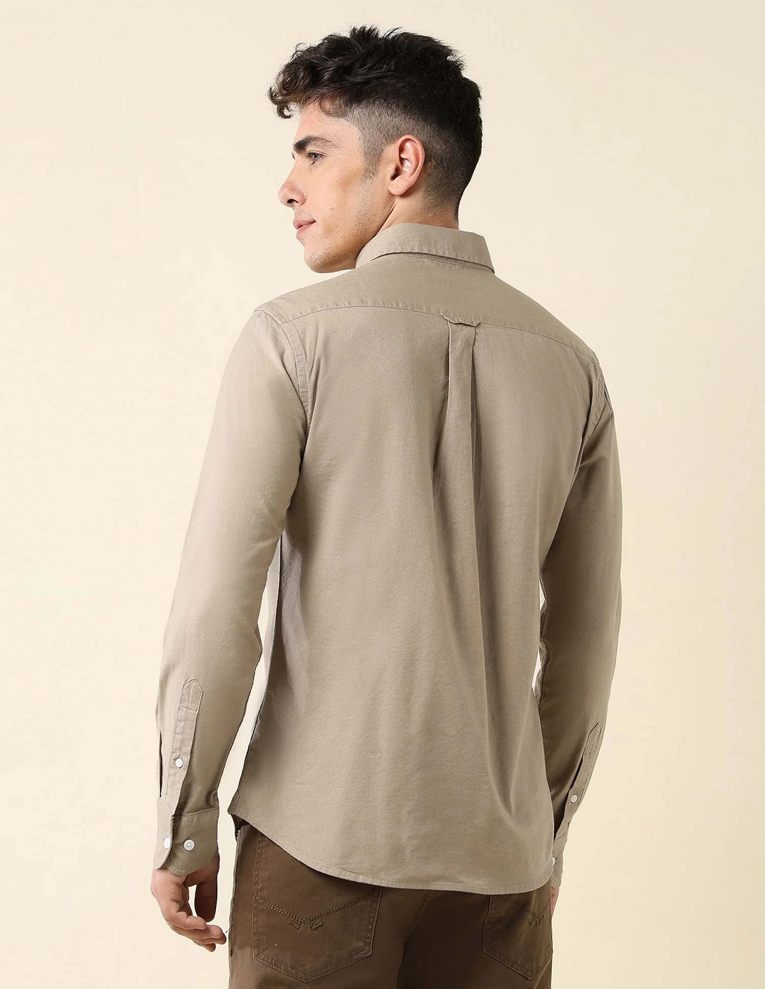 Oxford Stretch Button Down Shirt - Image 5