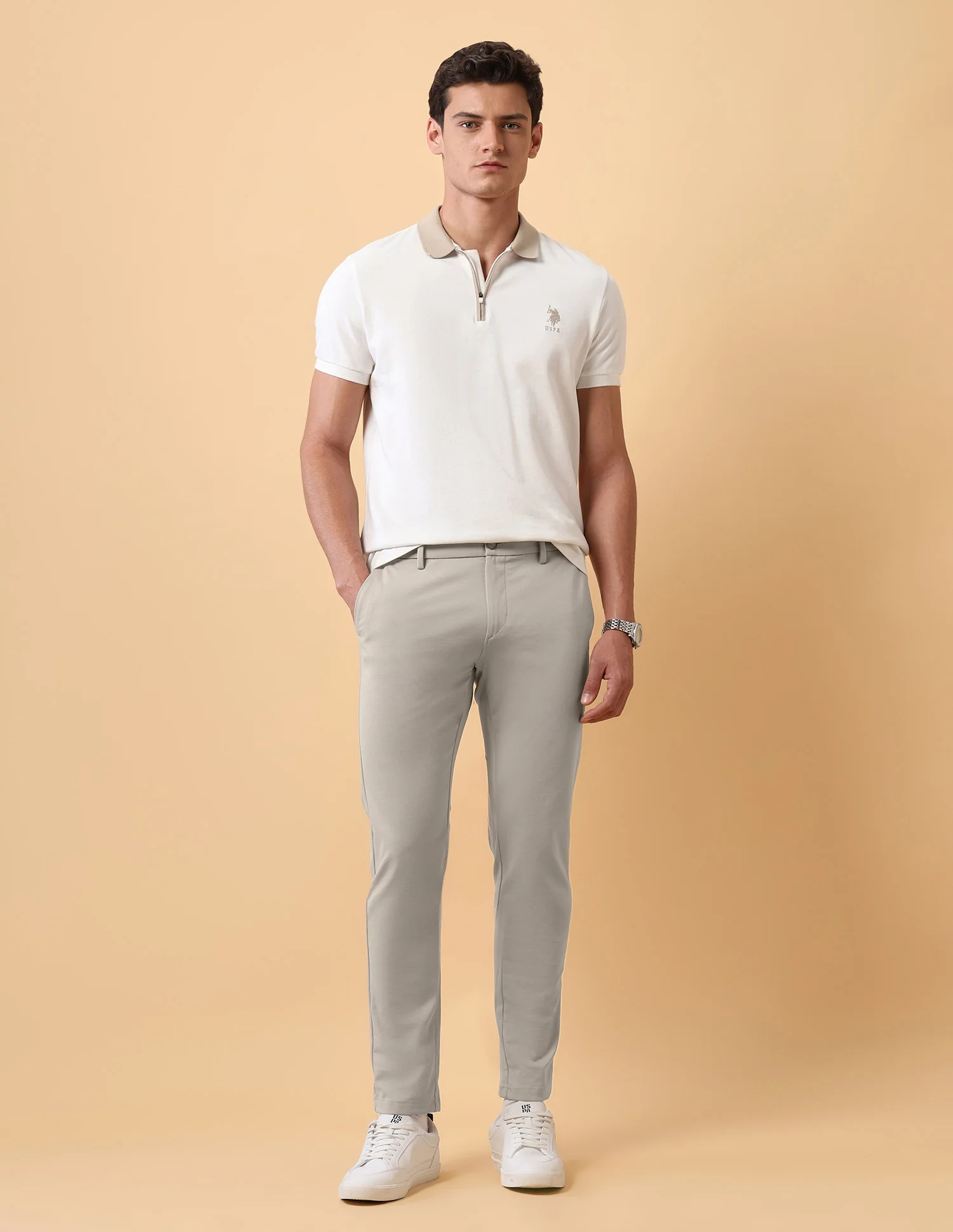 Pacho X Austin Slim Fit Trousers - Image 3