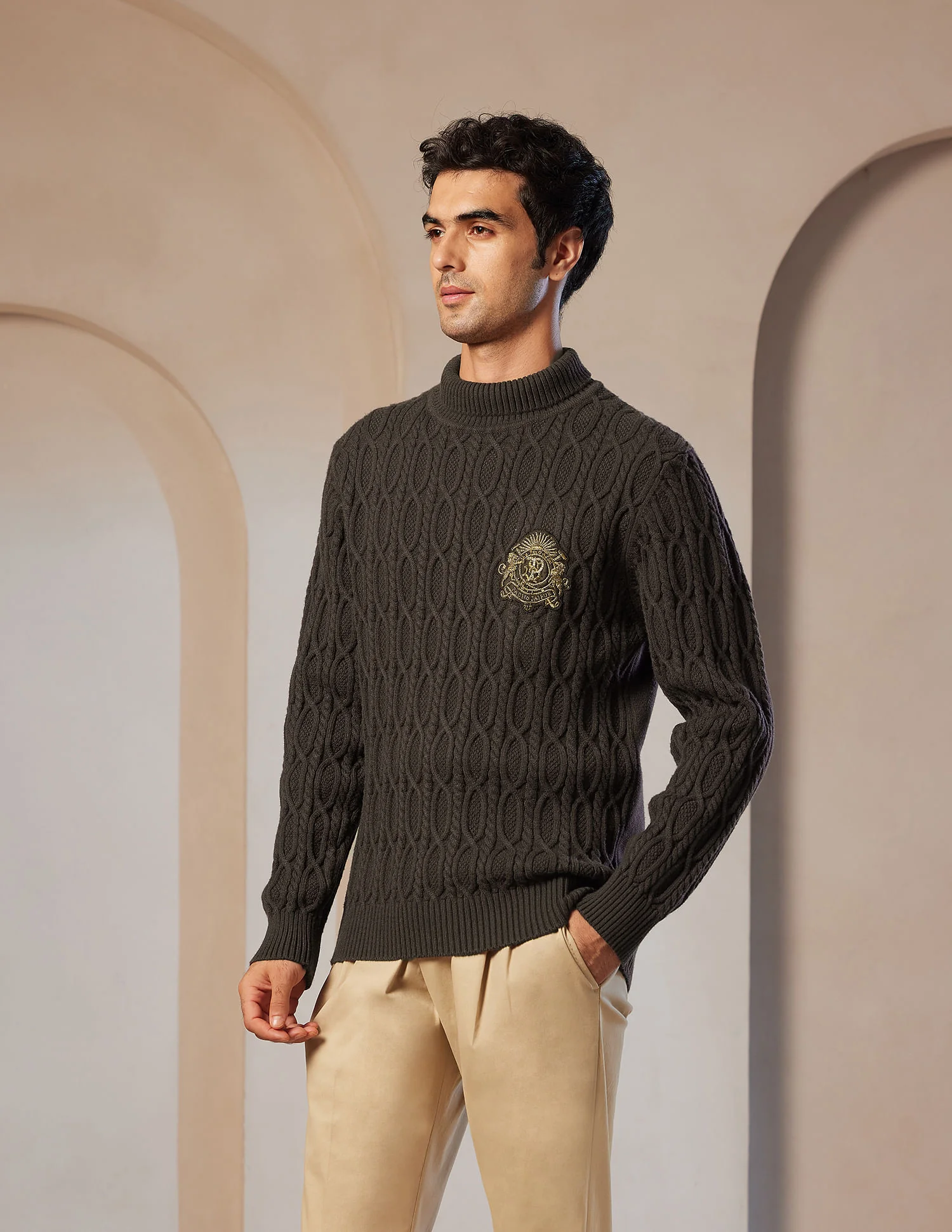 Pacho X Cable Knit Sweater - Image 4
